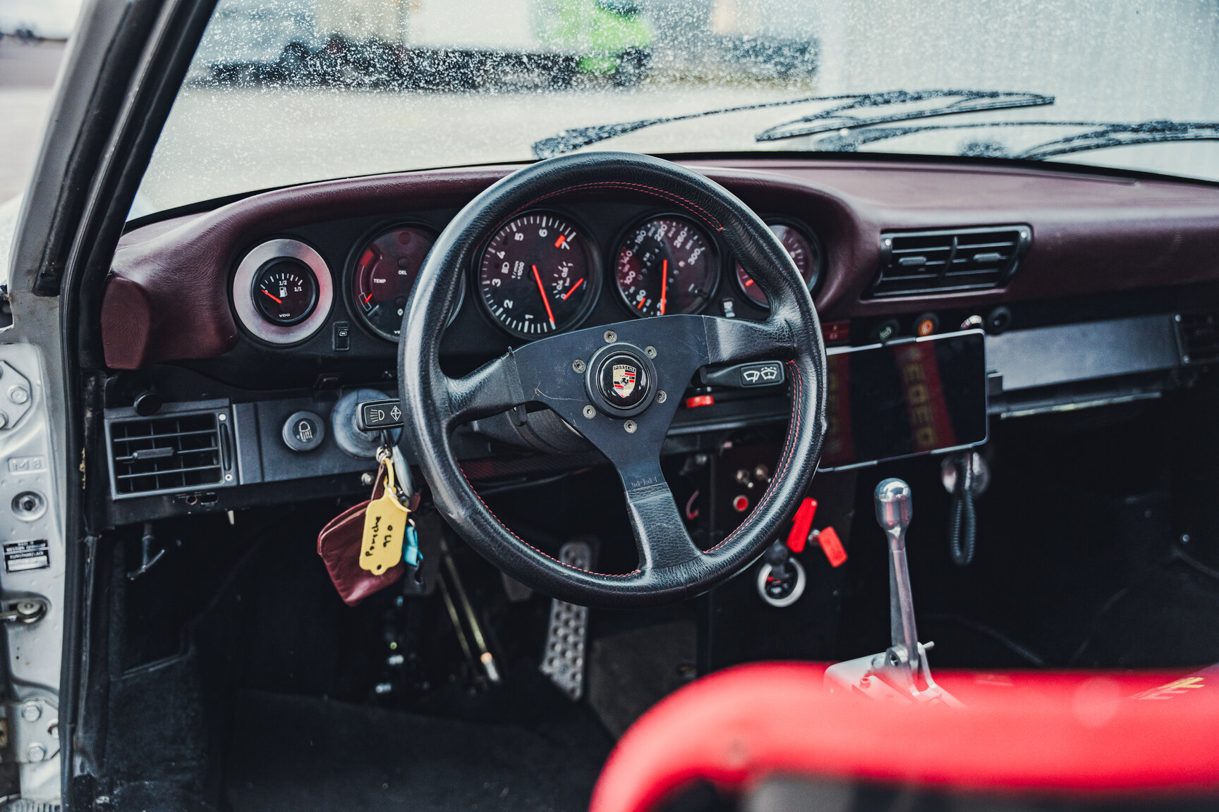 Interiörbild 1978 Porsche 911 930 Turbo