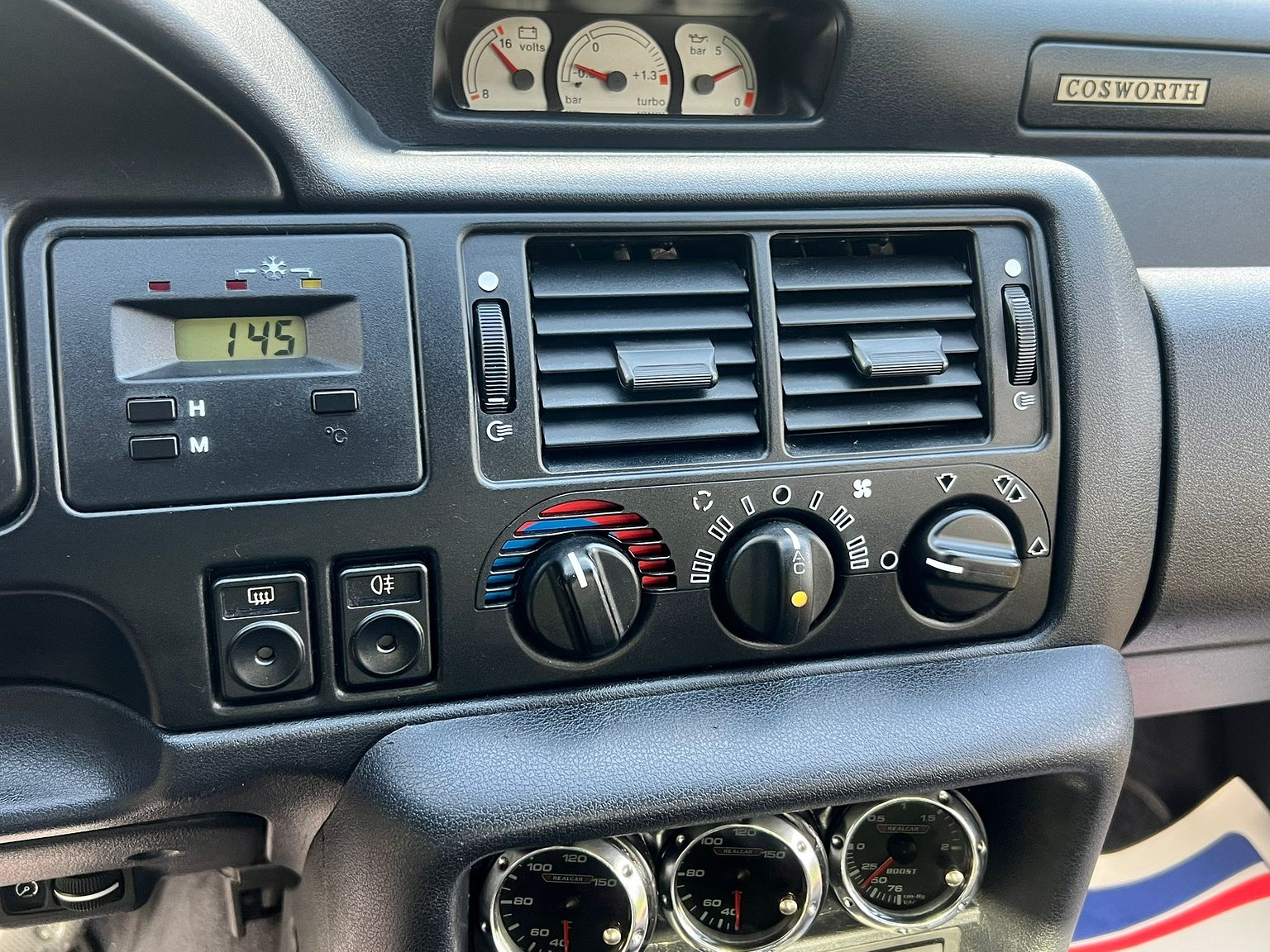 Interior image of 1993 Ford Escort RS Cosworth "Big Turbo"