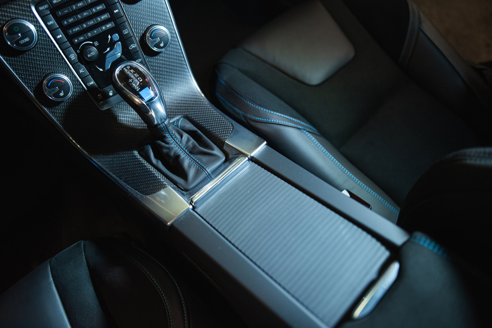 Interiörbild 2017 Volvo V60 Polestar T6 AWD