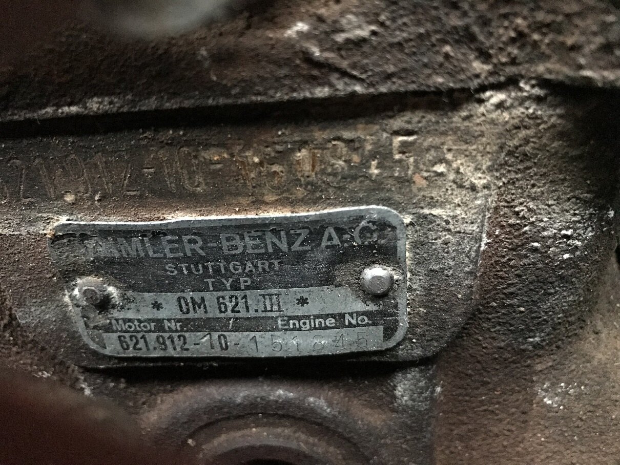 Image of 1965 Mercedes Benz 190 DC Safari mechanics