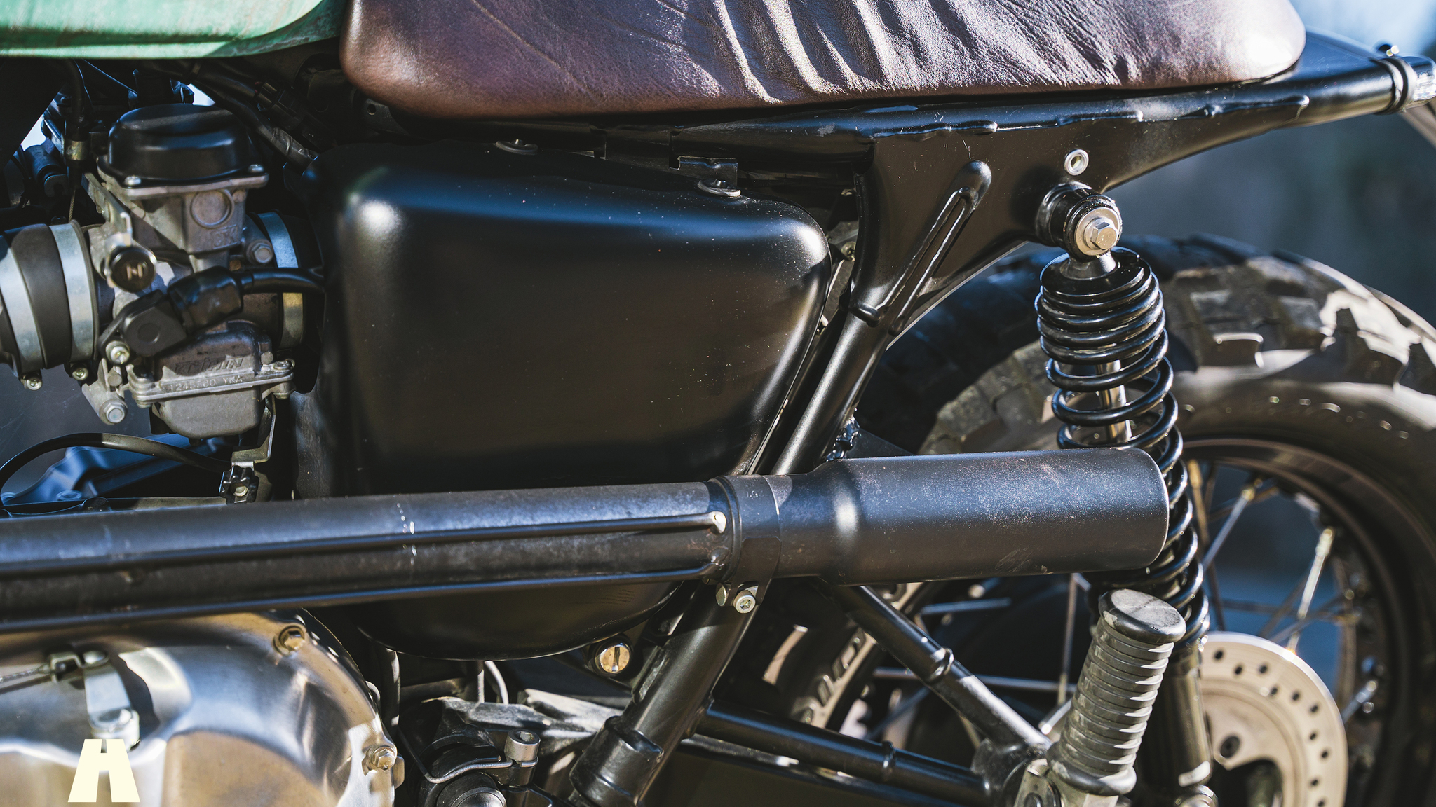 Image of 2010 Triumph Bonneville T100 "Scrambler" mechanics (3)