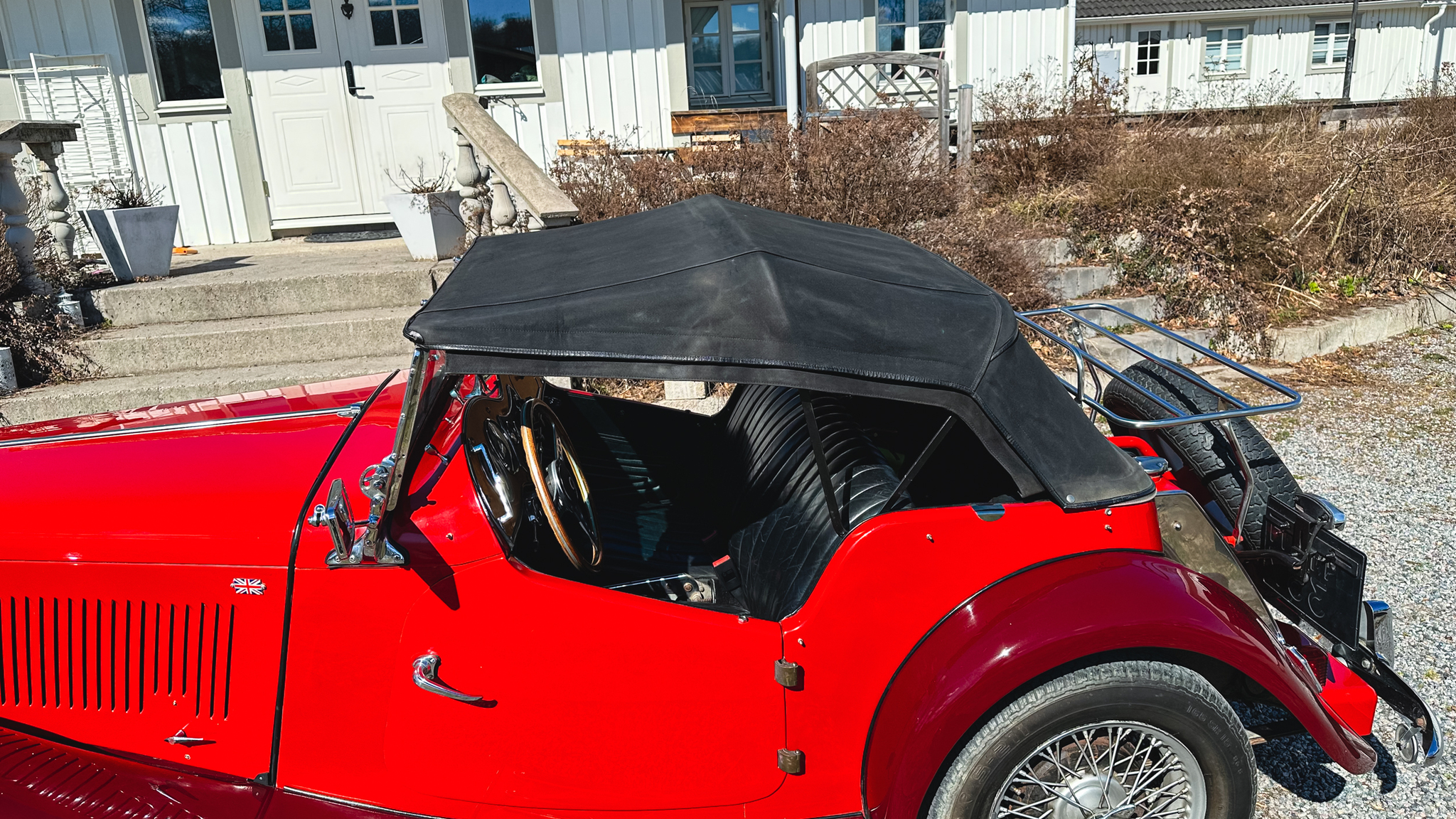 Aussenfoto 1951 MG TD MIDGET