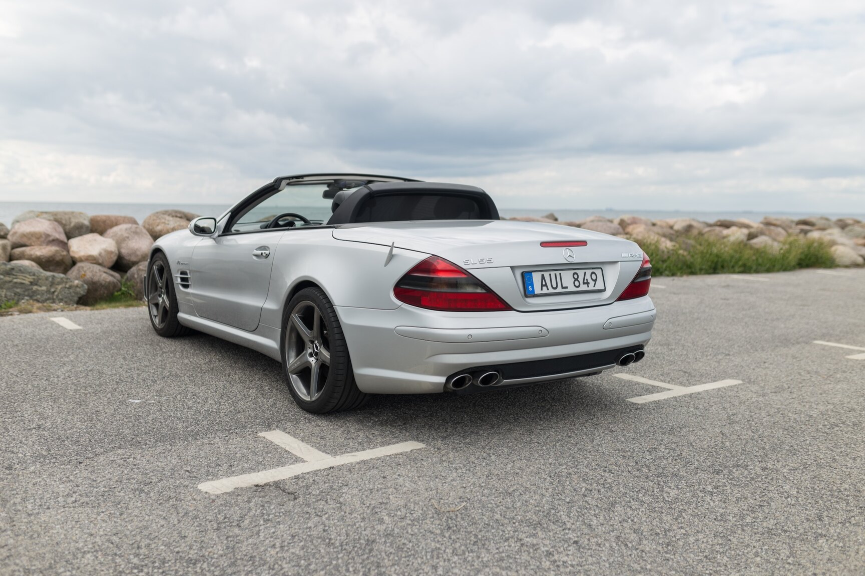 Exteriörbild på 2002 Mercedes-Benz SL55 AMG