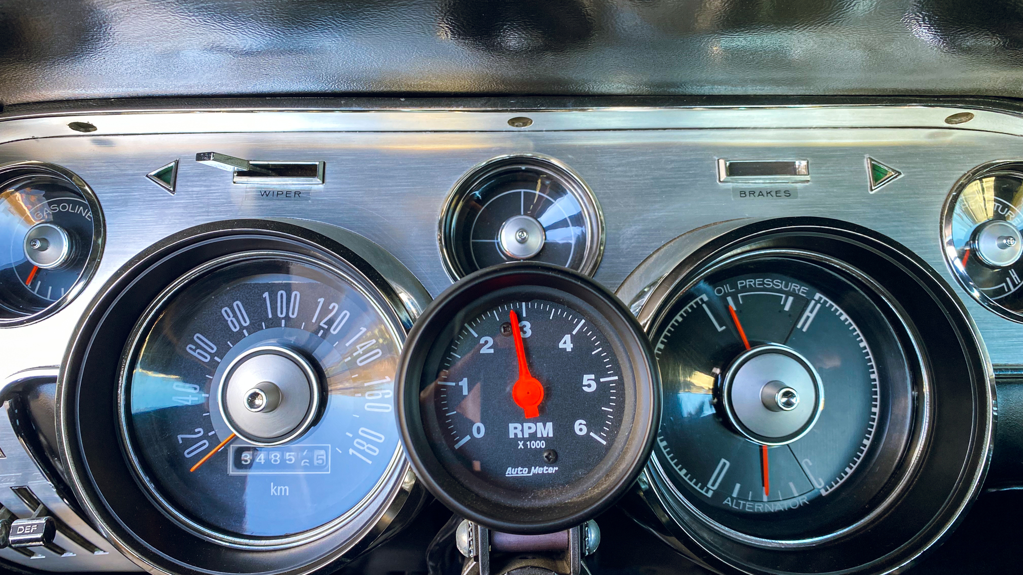 Interiörbild 1967 Ford Mustang 305ci HT (10)