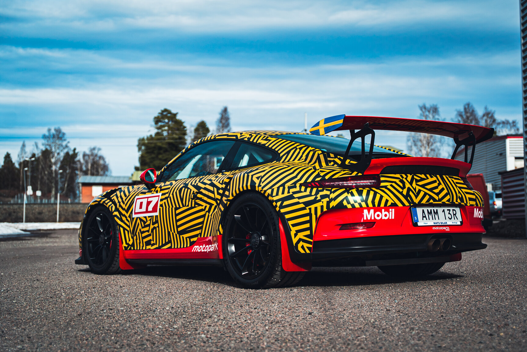 Exteriörbild på 2016 Porsche 911 GT3 RS PDK "Rally Build"