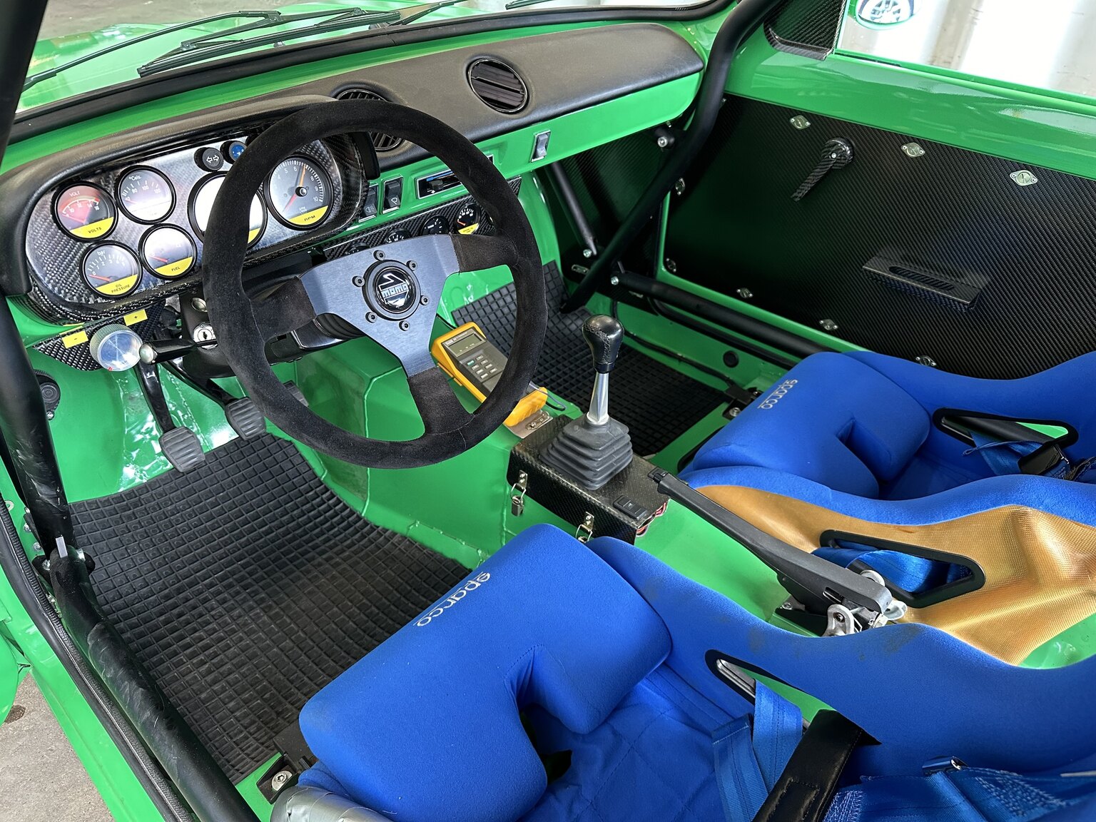 Interiörbild 1970 Ford Escort MK1 Cosworth