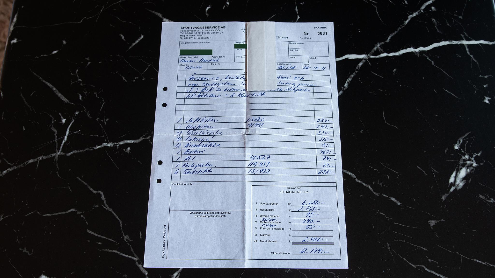 Documentation for 1985 Ferrari Mondial Quattrovalvole Design by Pininfarina (24)