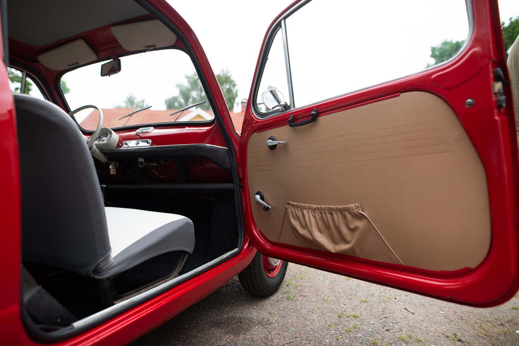 Interiörbild 1968 Fiat 600D