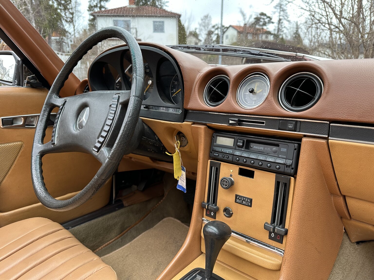 Interiörbild 1973 Mercedes-Benz 450 SL