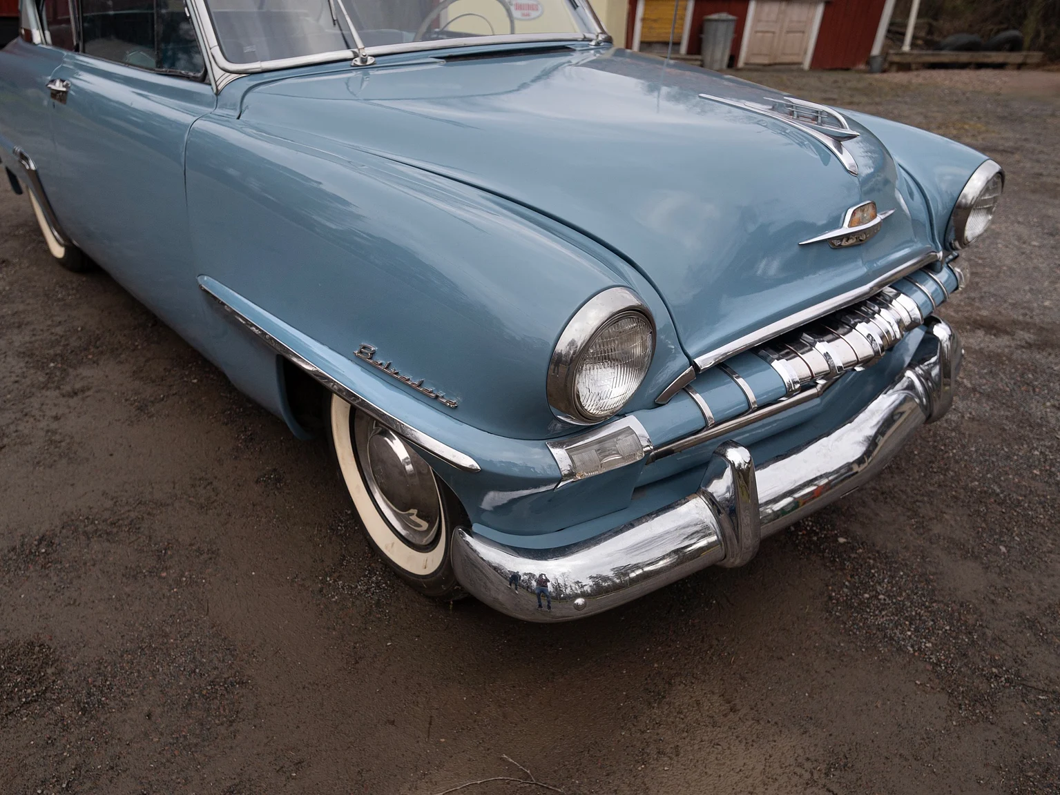 Aussenfoto 1953 Plymouth Belvedere 2 door HT Coupe (22)
