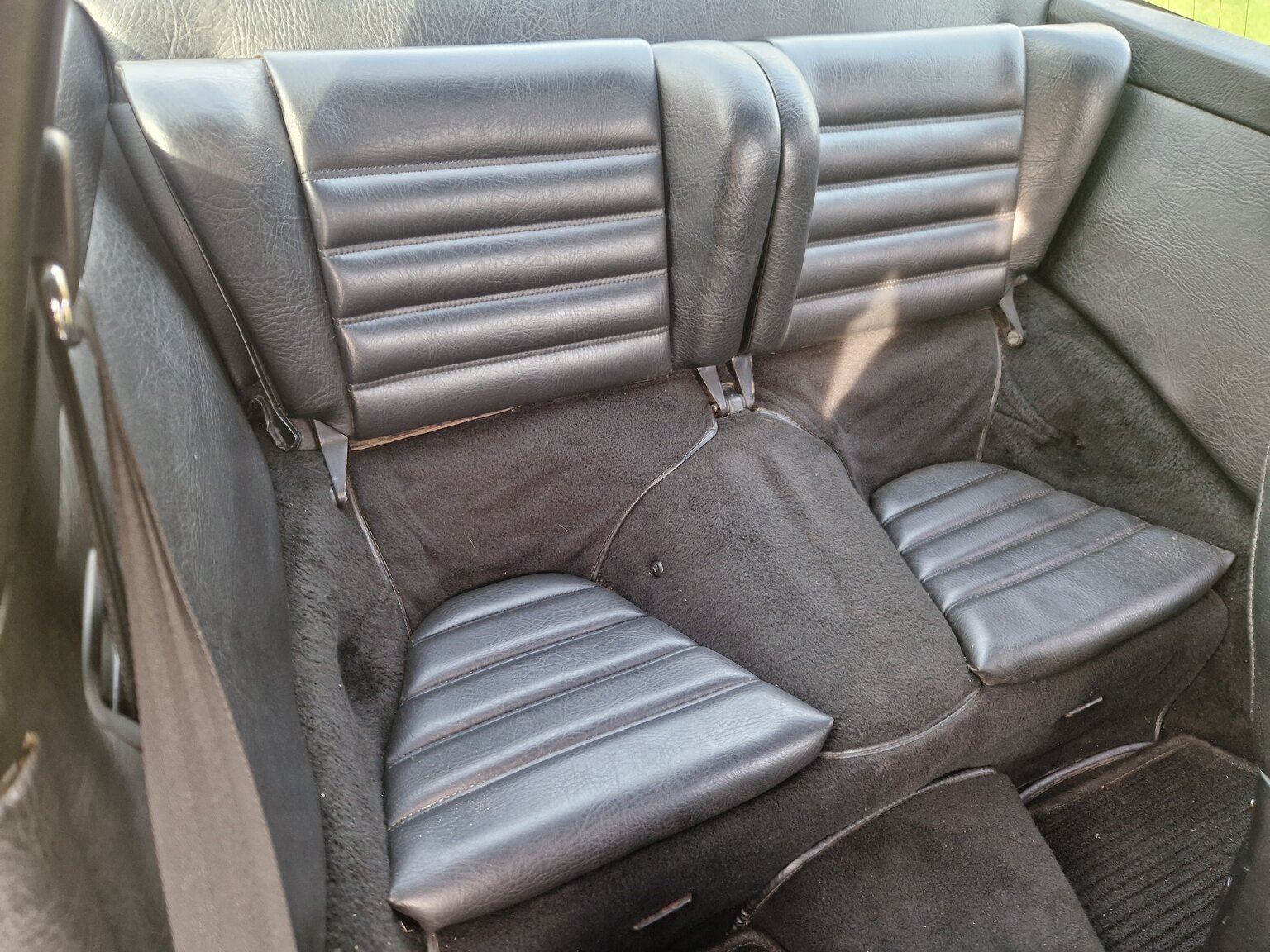 Interiörbild 1979 Porsche 911 SC Targa