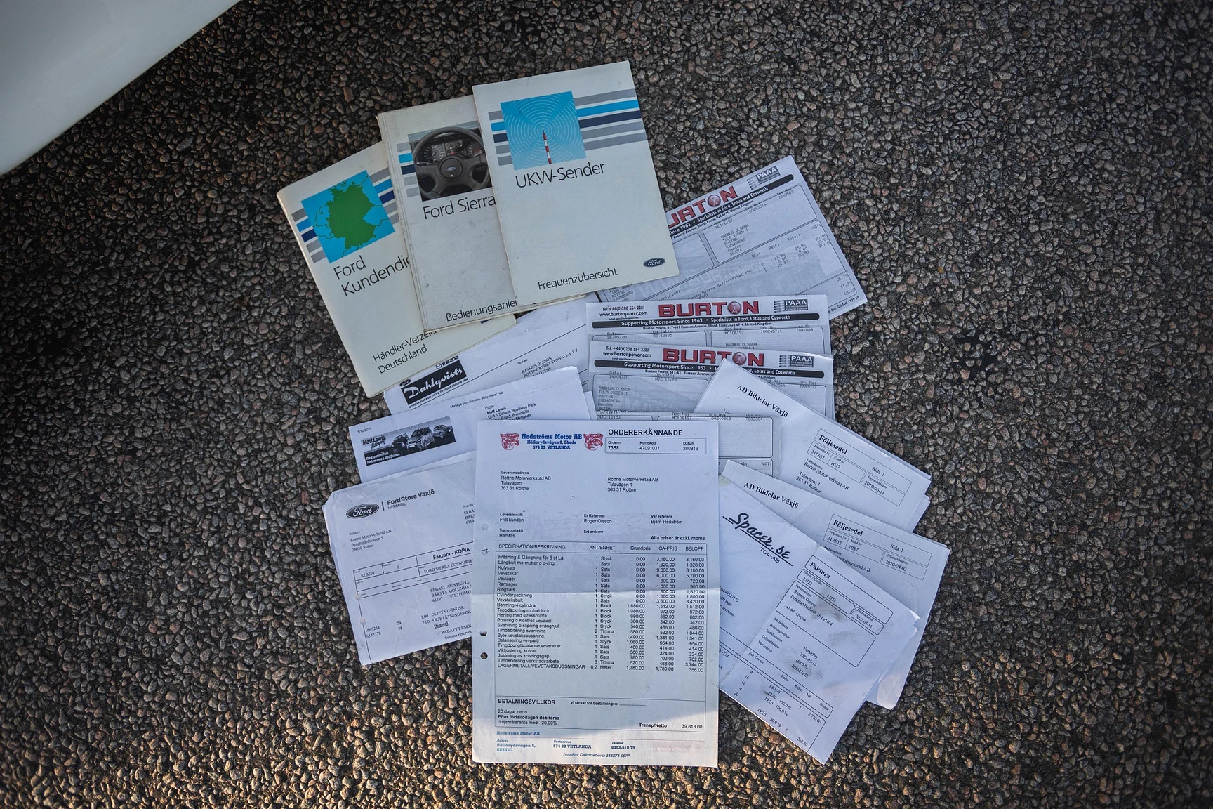 Documentation for 1991 Ford Sierra Cosworth 4x4 (1)
