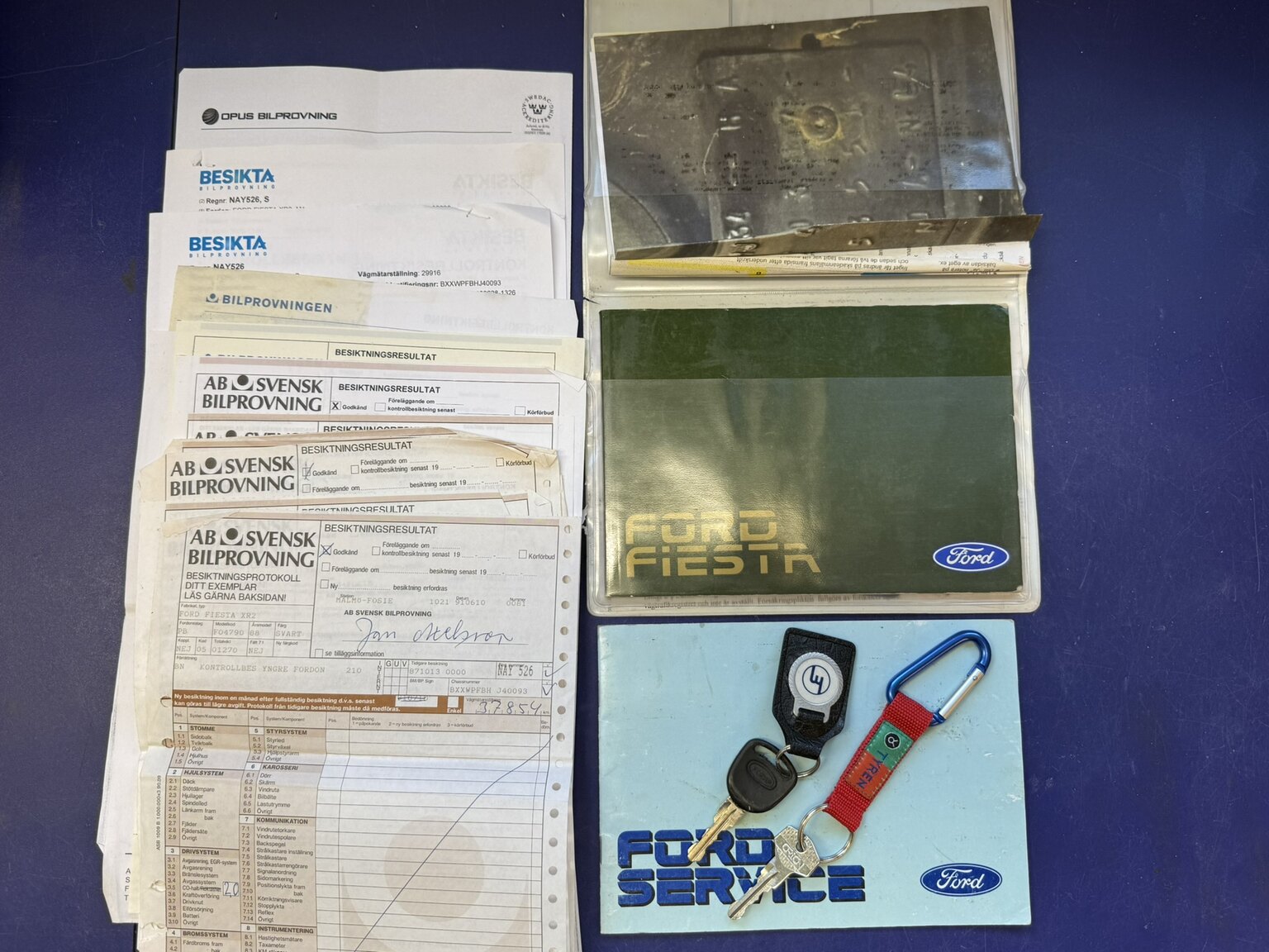 Documentation for 1988 Ford Fiesta XR2