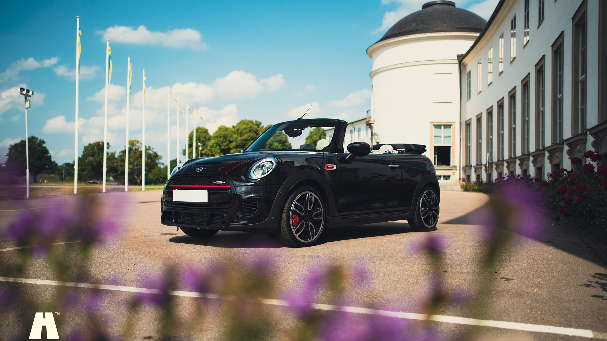 Exteriörbild på 2021 Mini John Cooper Works Cabriolet  (76)