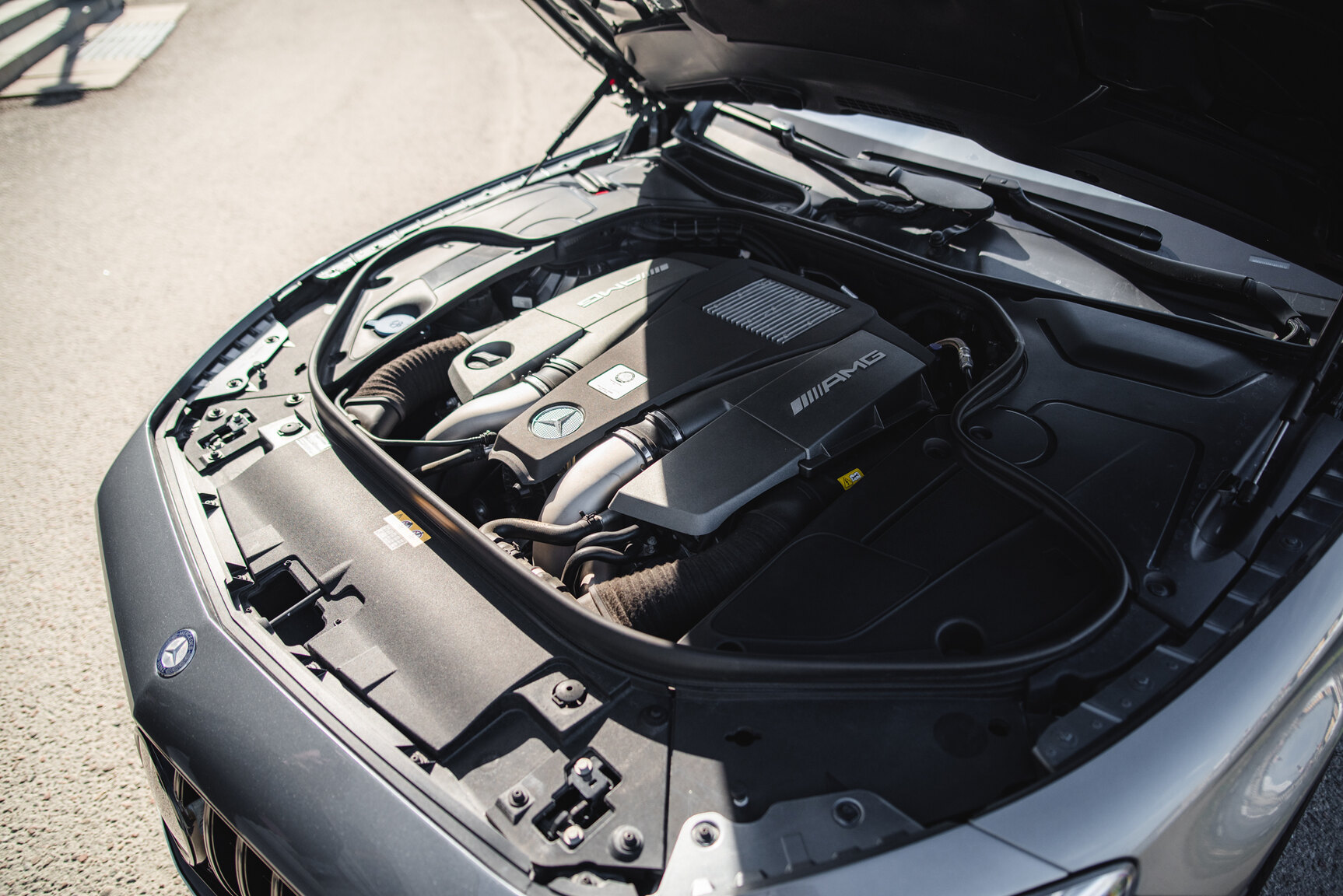 Image of 2016 Mercedes-Benz S63 AMG 4MATIC Coupé mechanics
