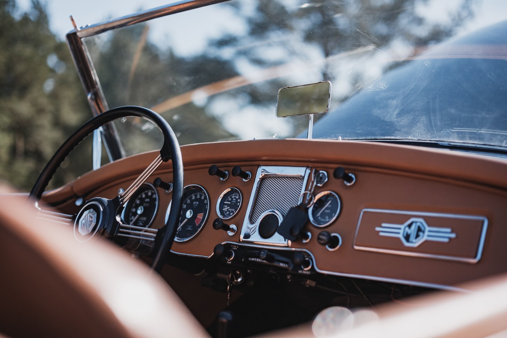 Interior image of 1961 MG MGA 1600 mk2