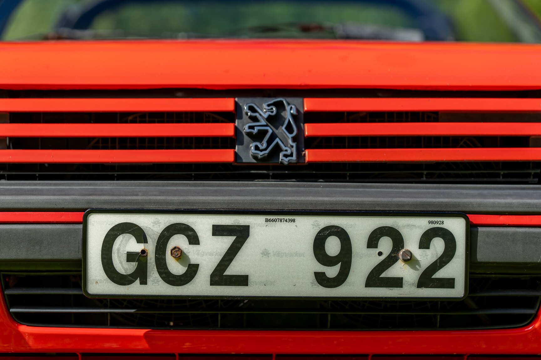 Exterior image of 1987 Peugeot 205 CTI 1.6