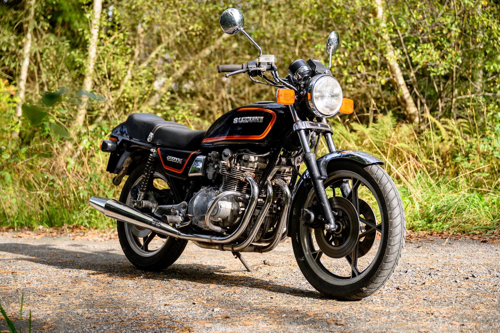 Exterior image of 1981 SUZUKI GS 500 E 
