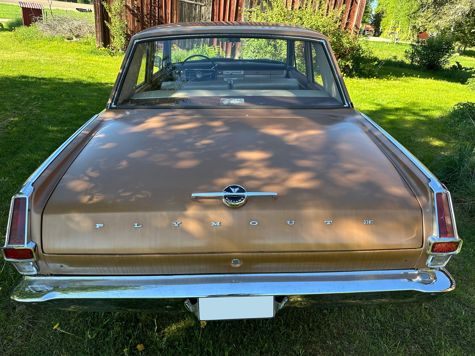 Exterior image of 1966 Plymouth Valiant 100 2-door Sedan (2)