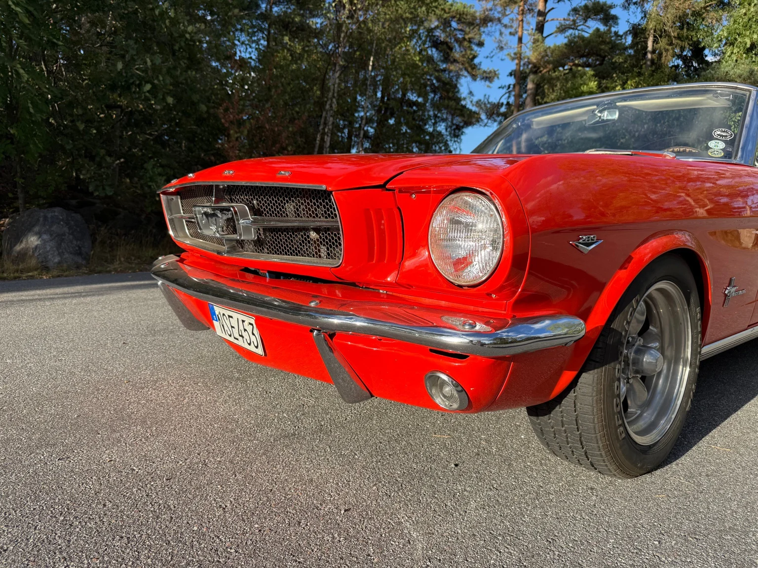 Exteriörbild på 1965 Ford Mustang Cabriolet (19)