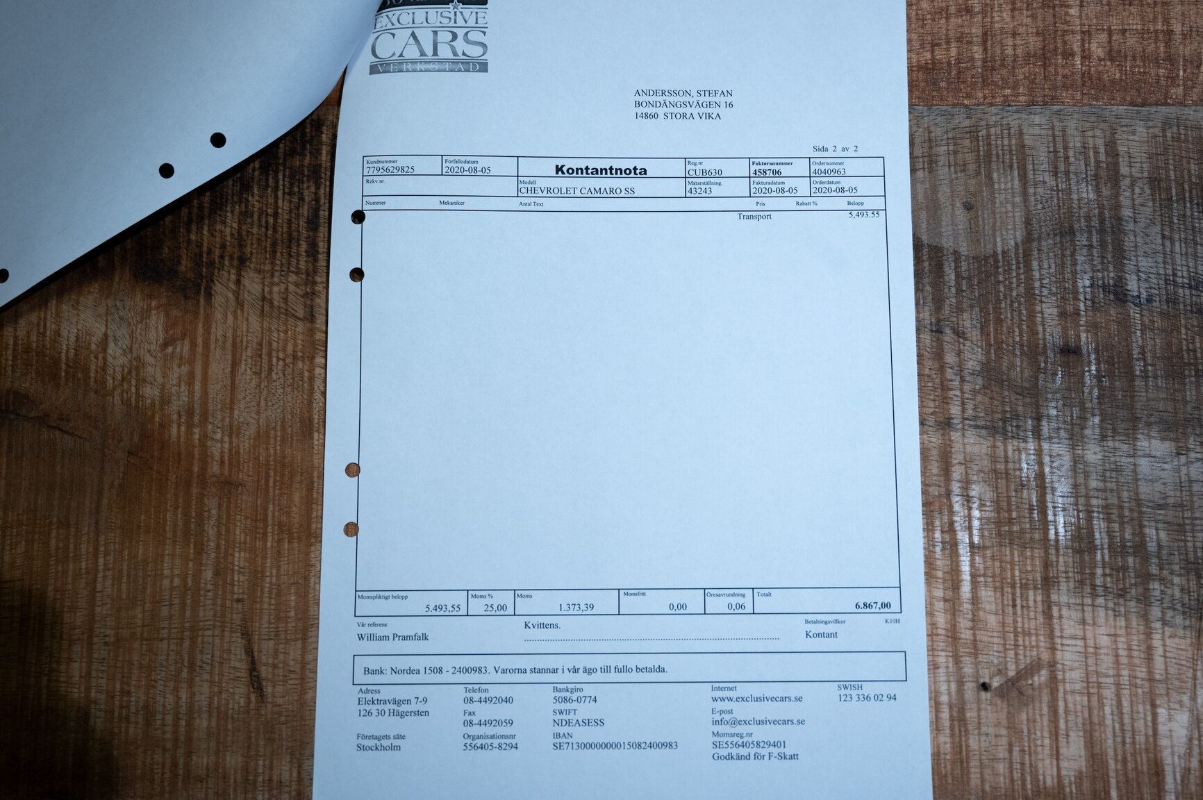 Dokumentation för 2010 Chevrolet Camaro SS (24)