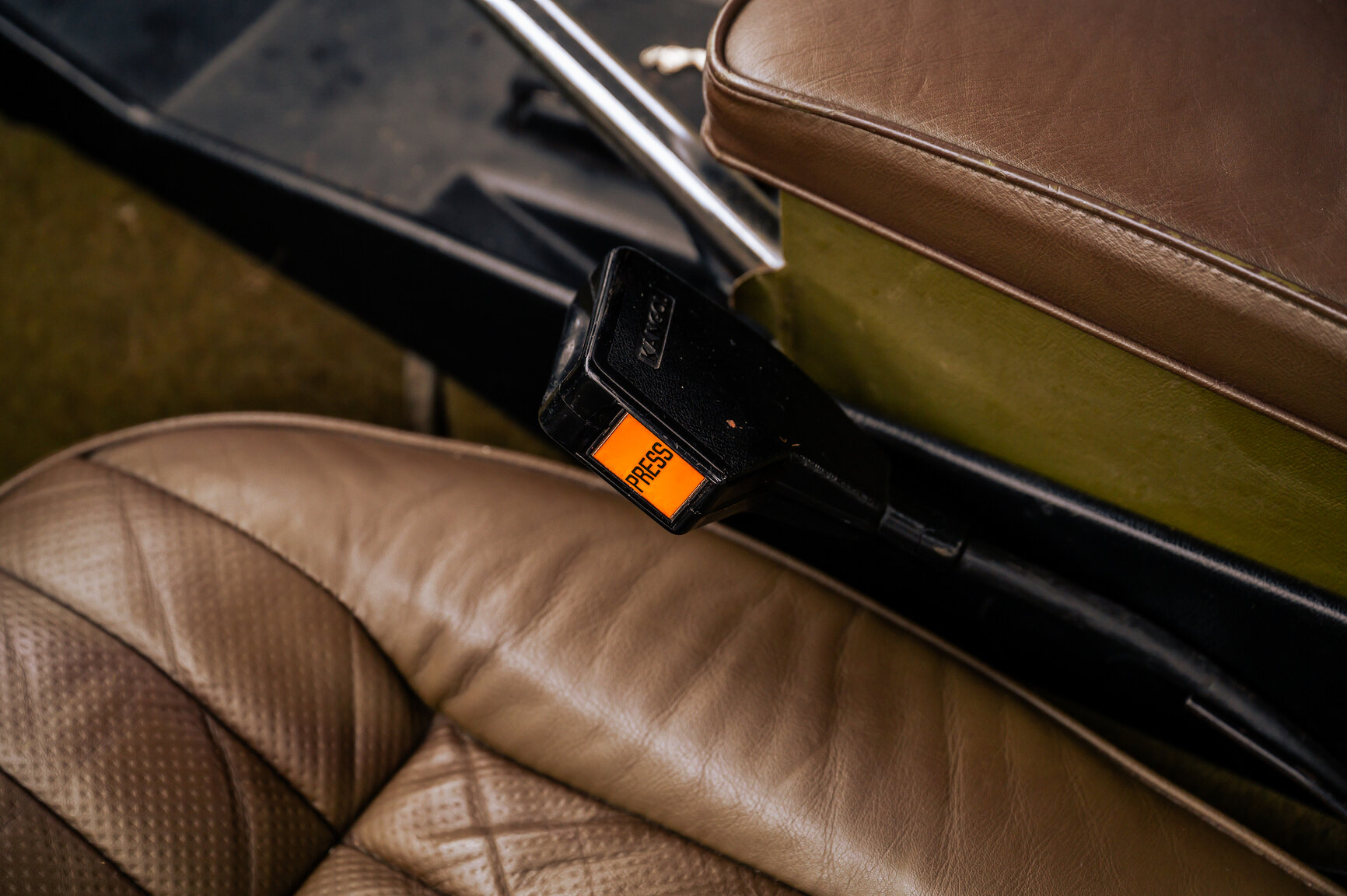 Innenraumfoto von 1973 Jaguar E-Type V12