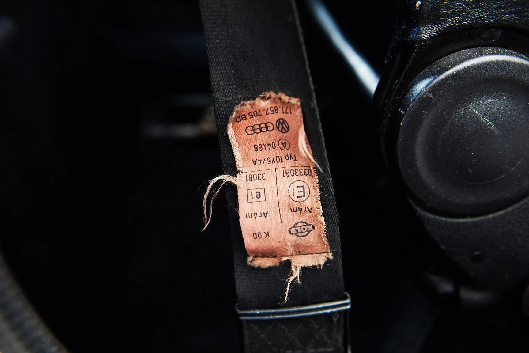 Interiörbild 1984 Volkswagen Golf GTI "Special" (50)