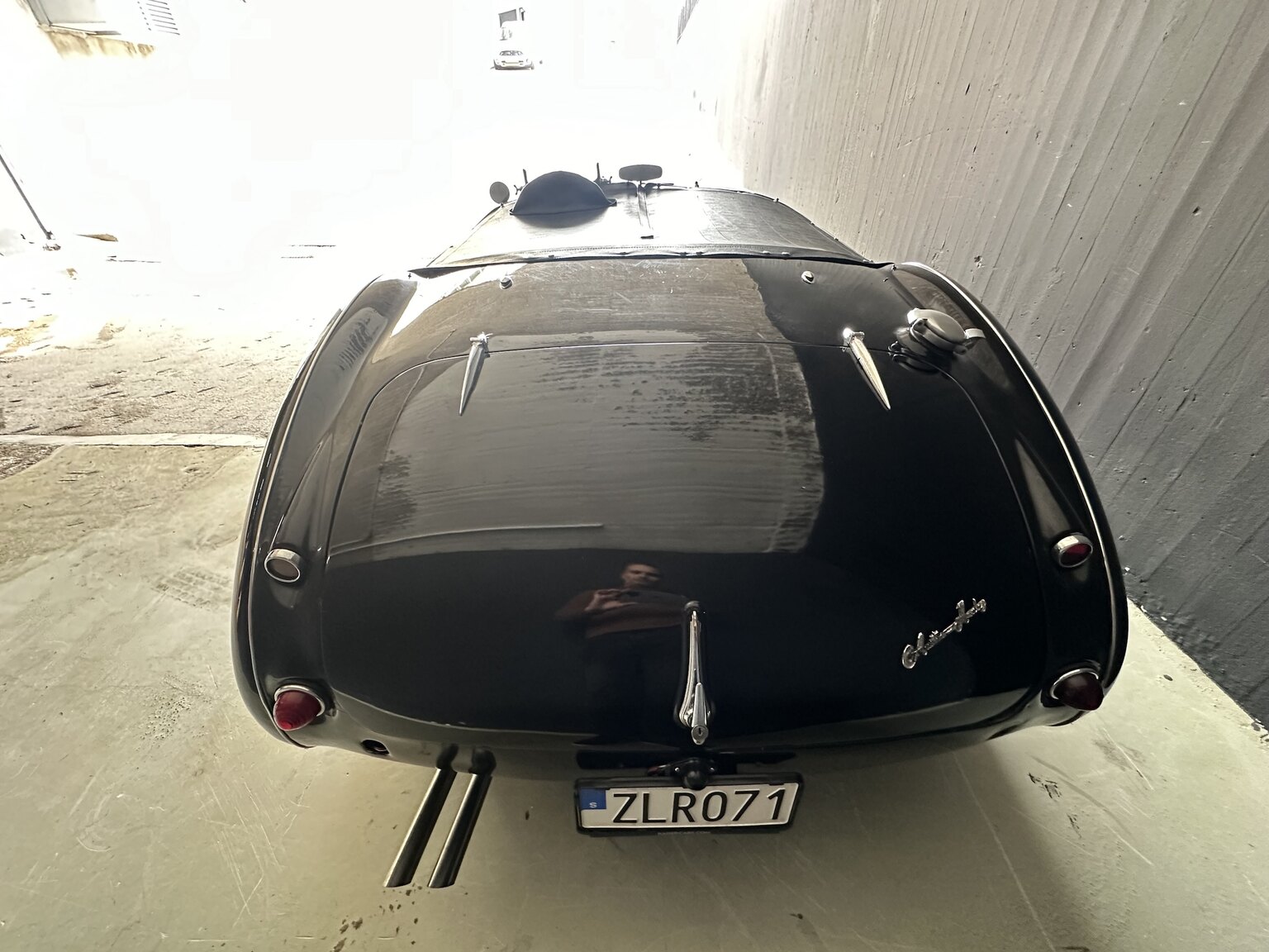 Exteriörbild på 1959 Austin-Healey 3000 BN7