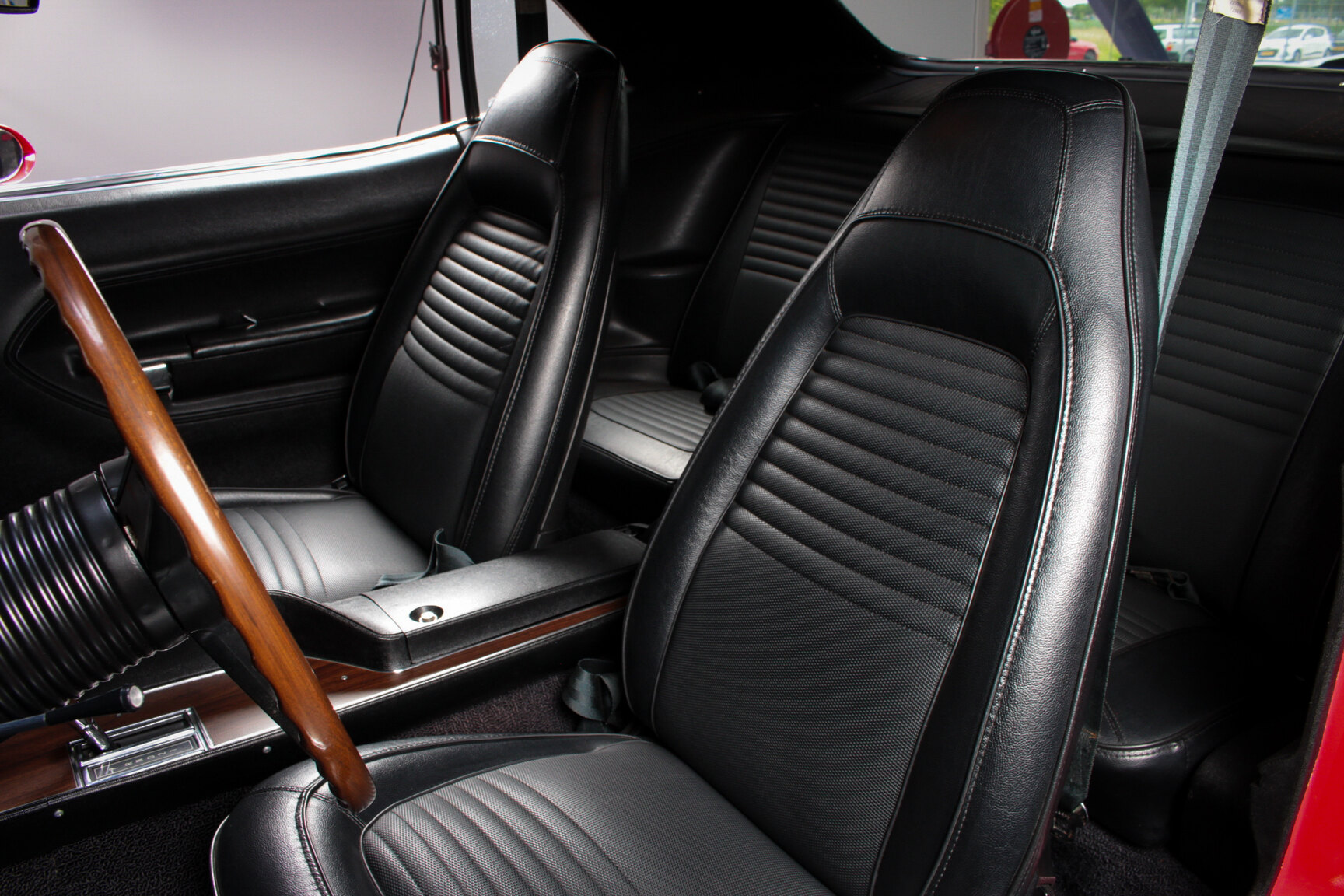 Interiörbild 1970 Plymouth Hemi Cuda