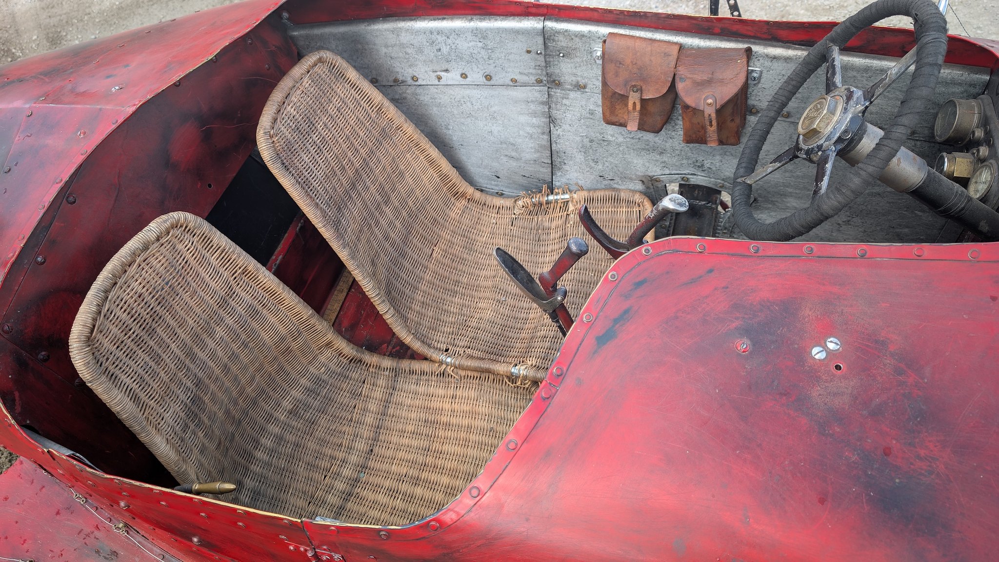 Interior image of 1929 FIAT 321C (521c) "Flying Fiona"
