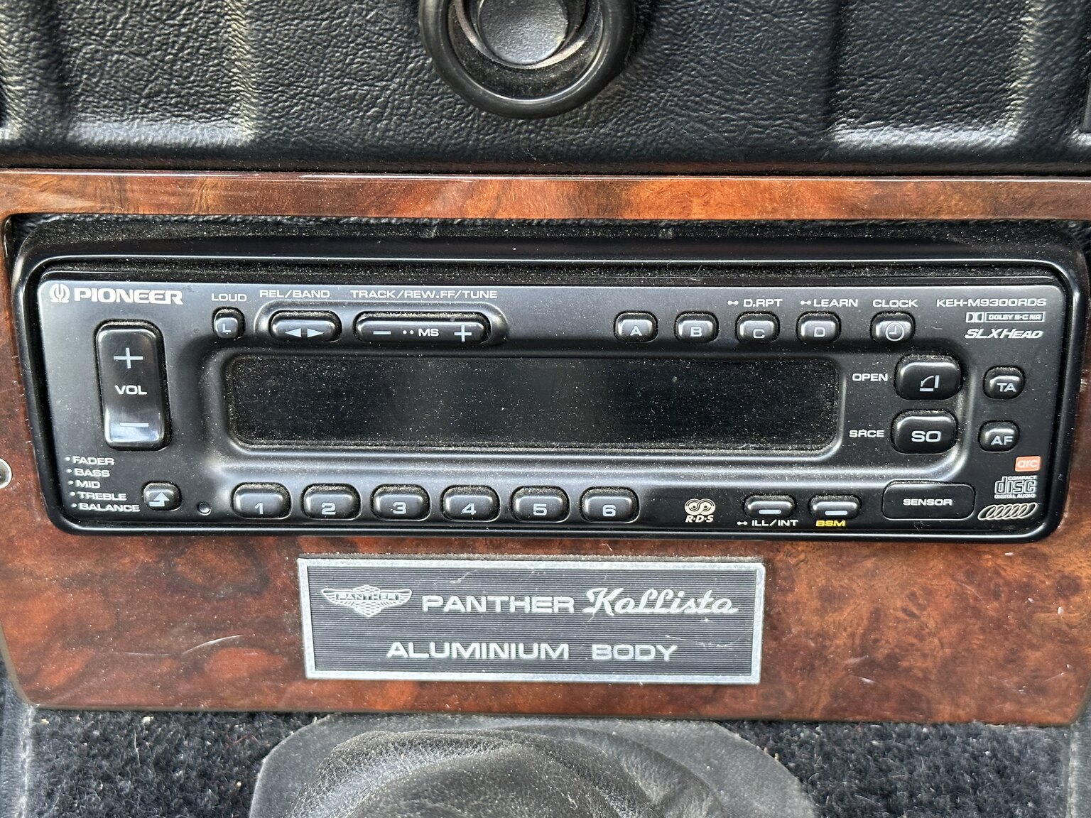 Interior image of 1988 Panther Kallista