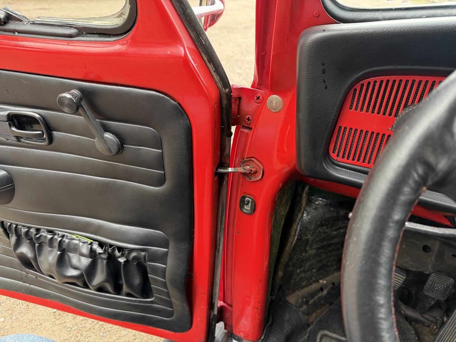 Interiörbild 1972 Volkswagen Beetle 1302 S