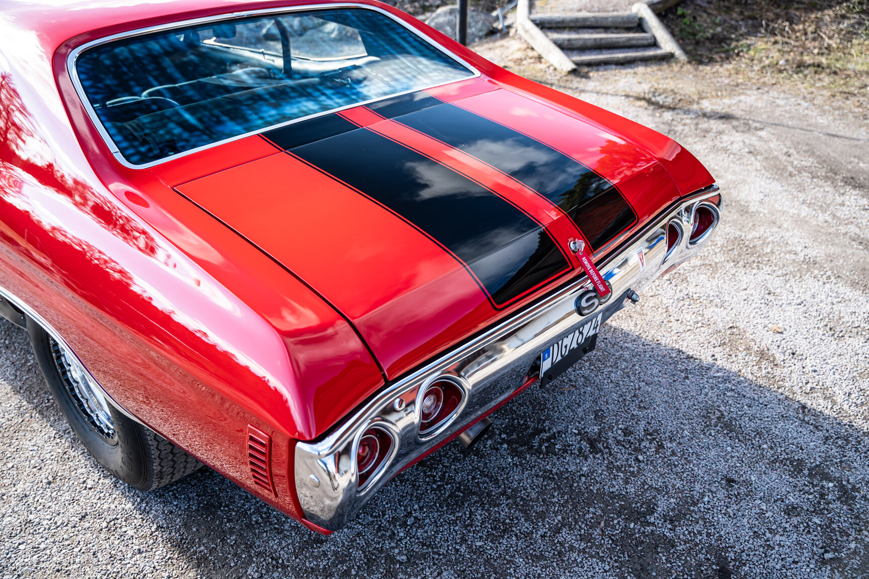 Exteriörbild på 1971 Chevrolet Chevelle SS