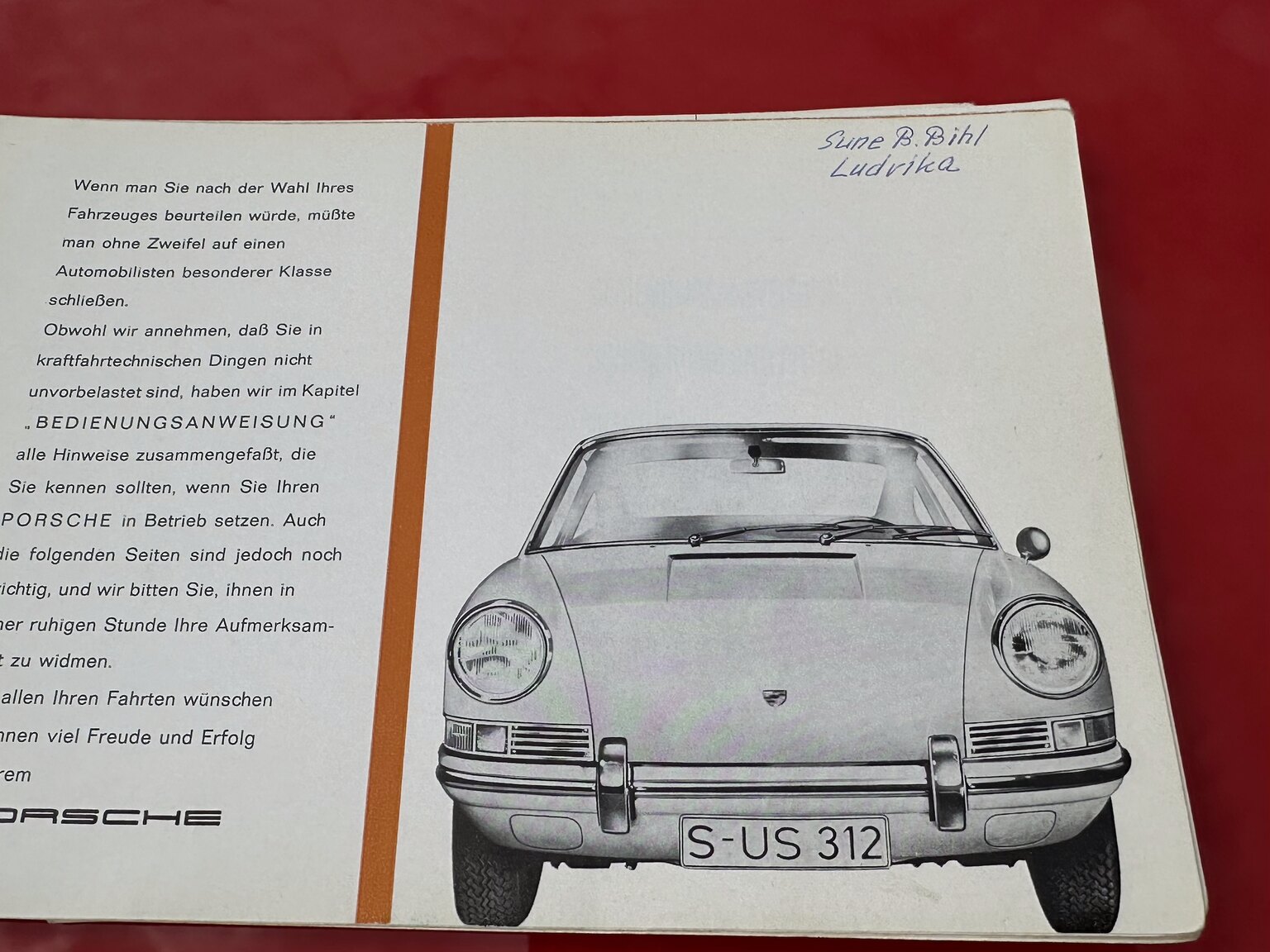 Documentation for 1969 1969 PORSCHE COUPÉ 911 T  (3)