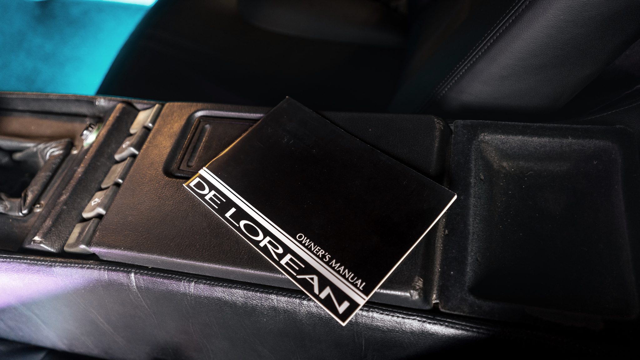 Innenraumfoto von 1981 DMC DeLorean 