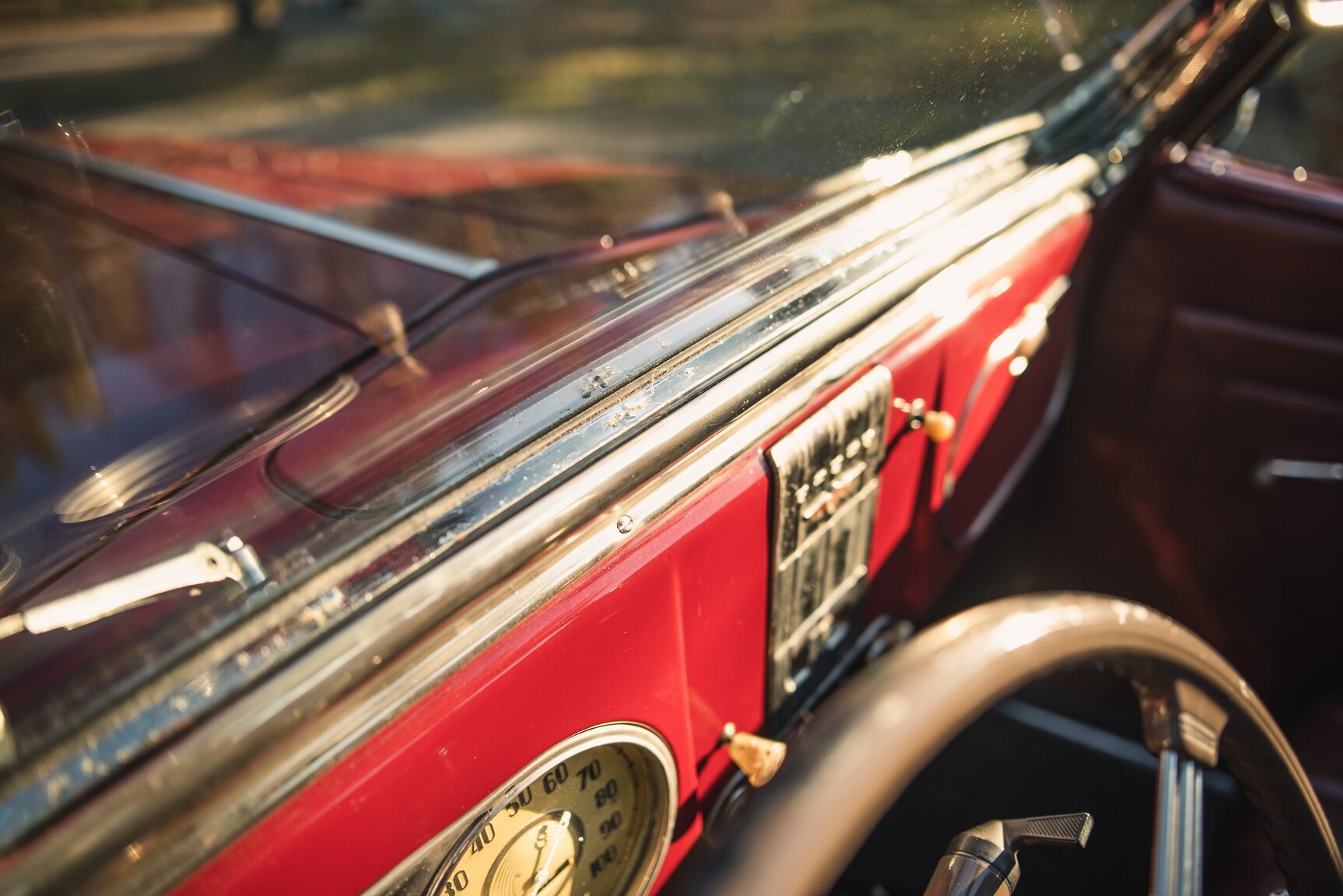 Interior image of 1938 Dodge Six Convertible Coupé