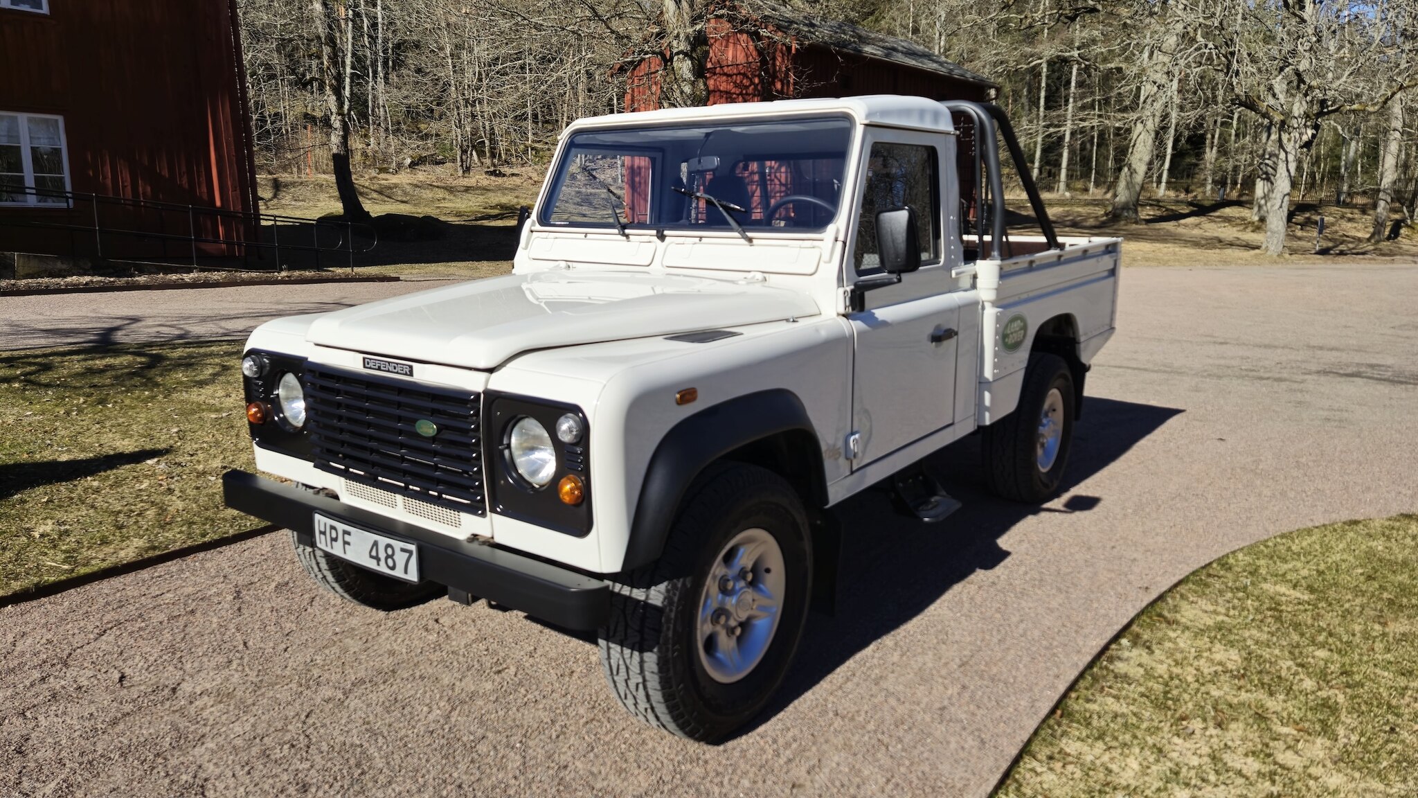 Aussenfoto 1999 Land Rover Defender Single Cab Pickup