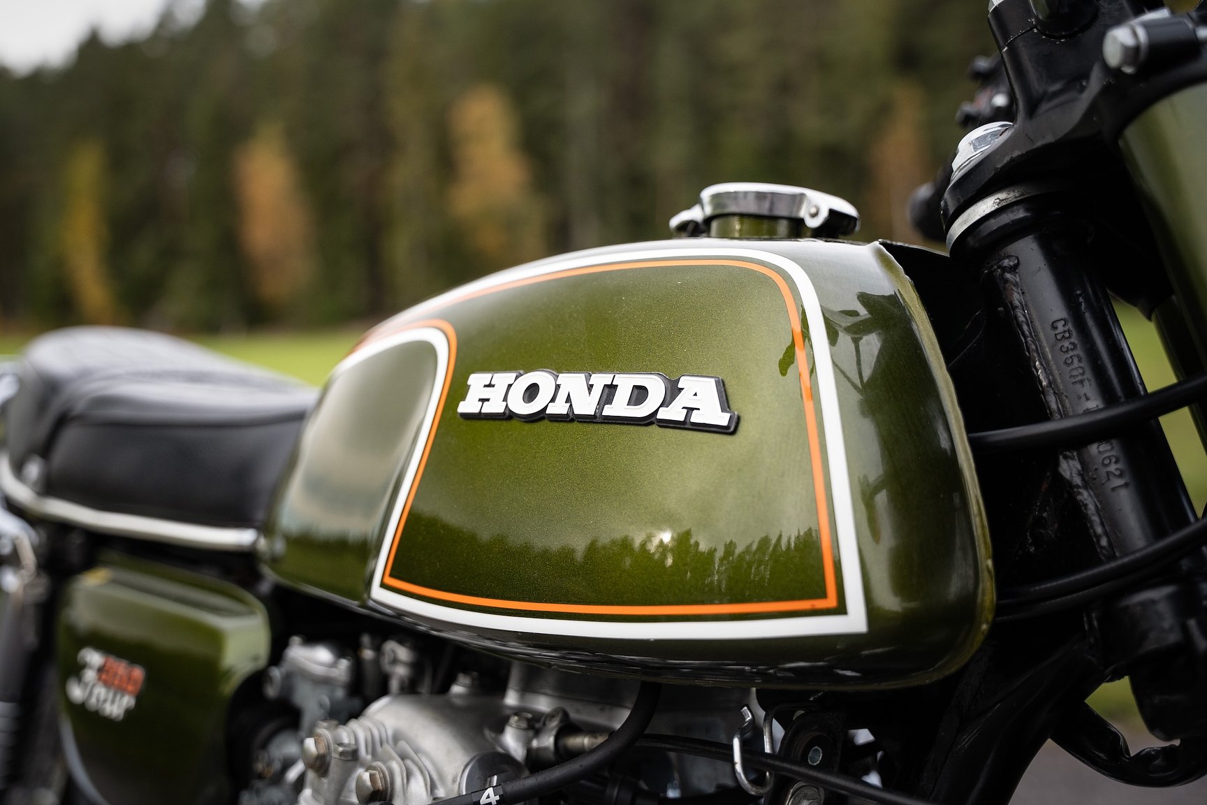 Aussenfoto 1973 Honda CB350 Four