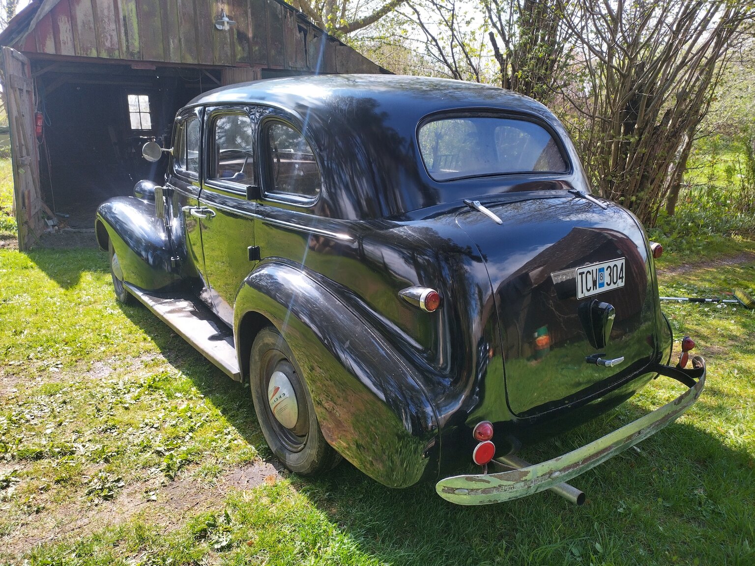 Exteriörbild på 1939 Chevrolet Master De Luxe Sedan Sport
