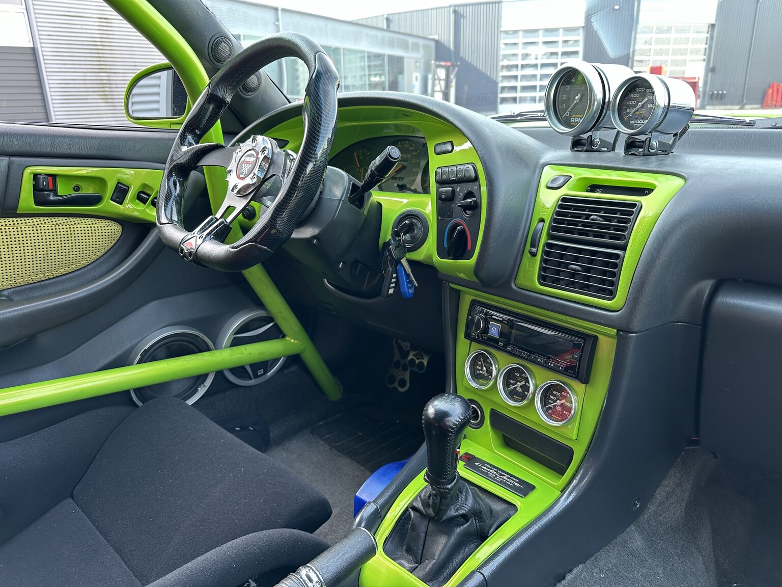 Interiörbild 1992 Toyota Celica 2.0 turbo 4WD "Carlos Sainz"