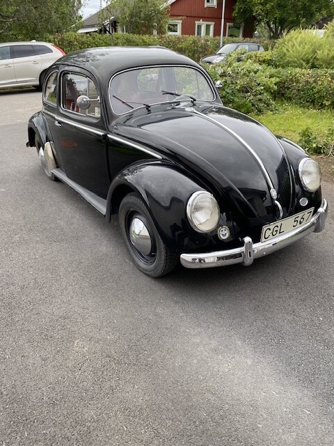 Exteriörbild på 1955 Volkswagen Beetle 1200