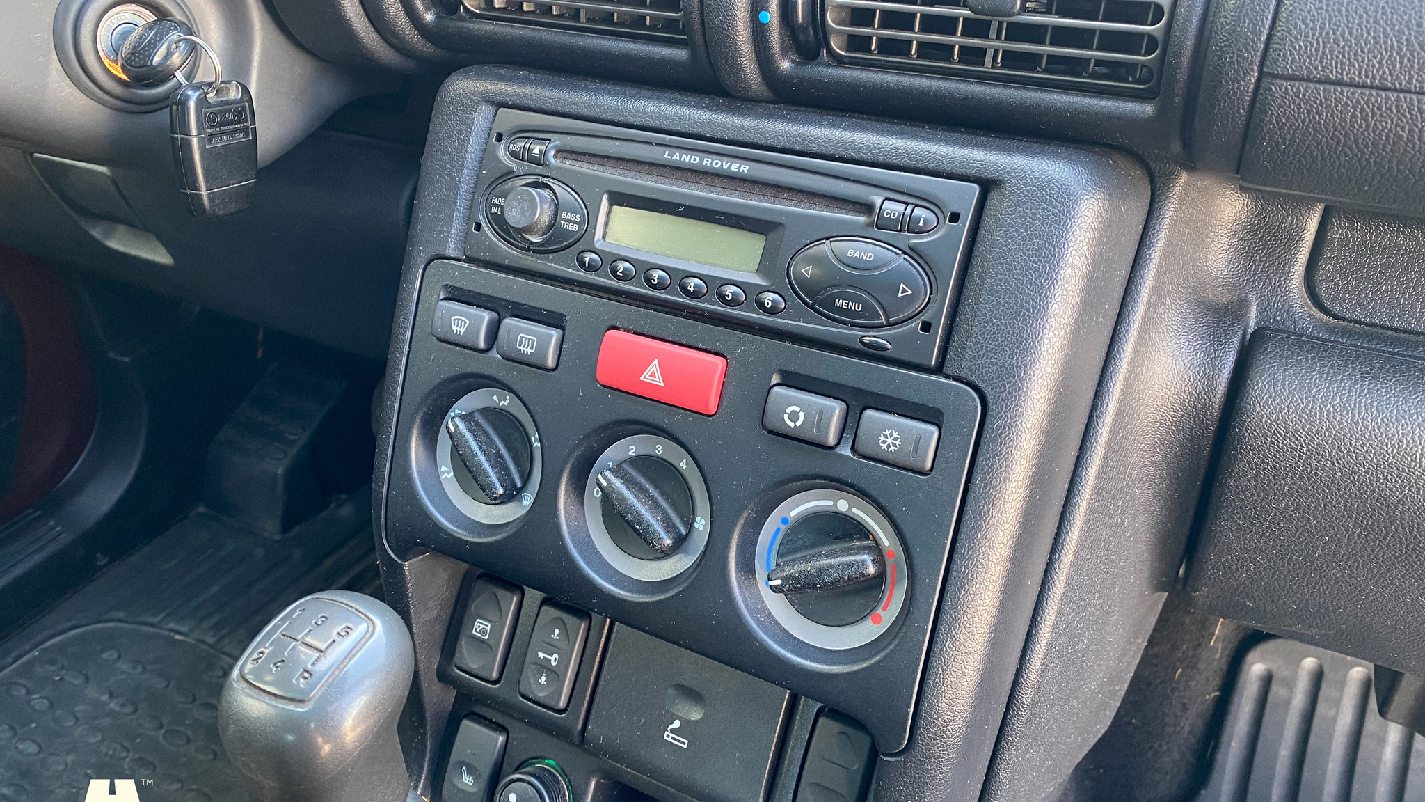 Interiörbild 2002 Land Rover Freelander TD4 3d