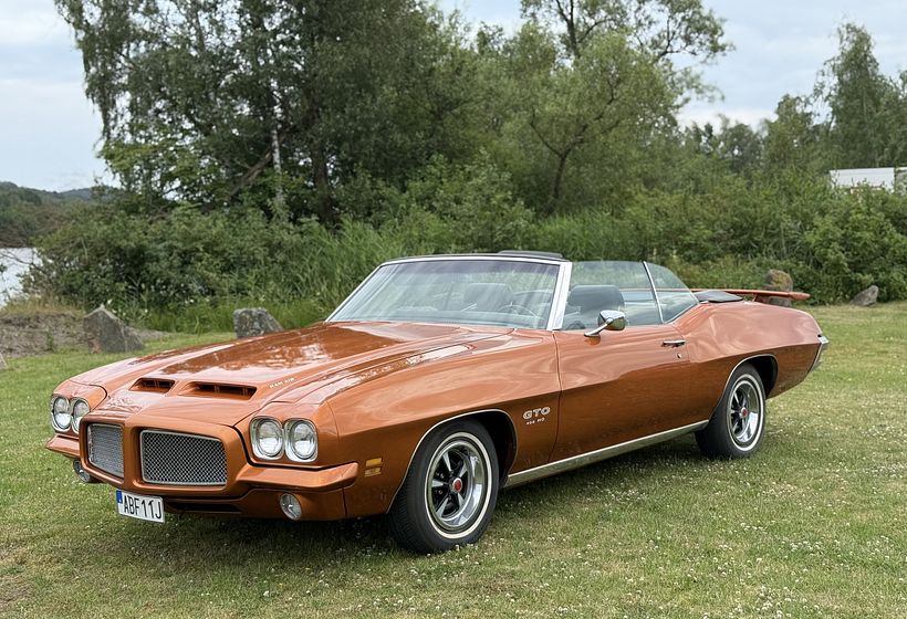 1971 Pontiac GTO 455 HO Convertible  ABF11J