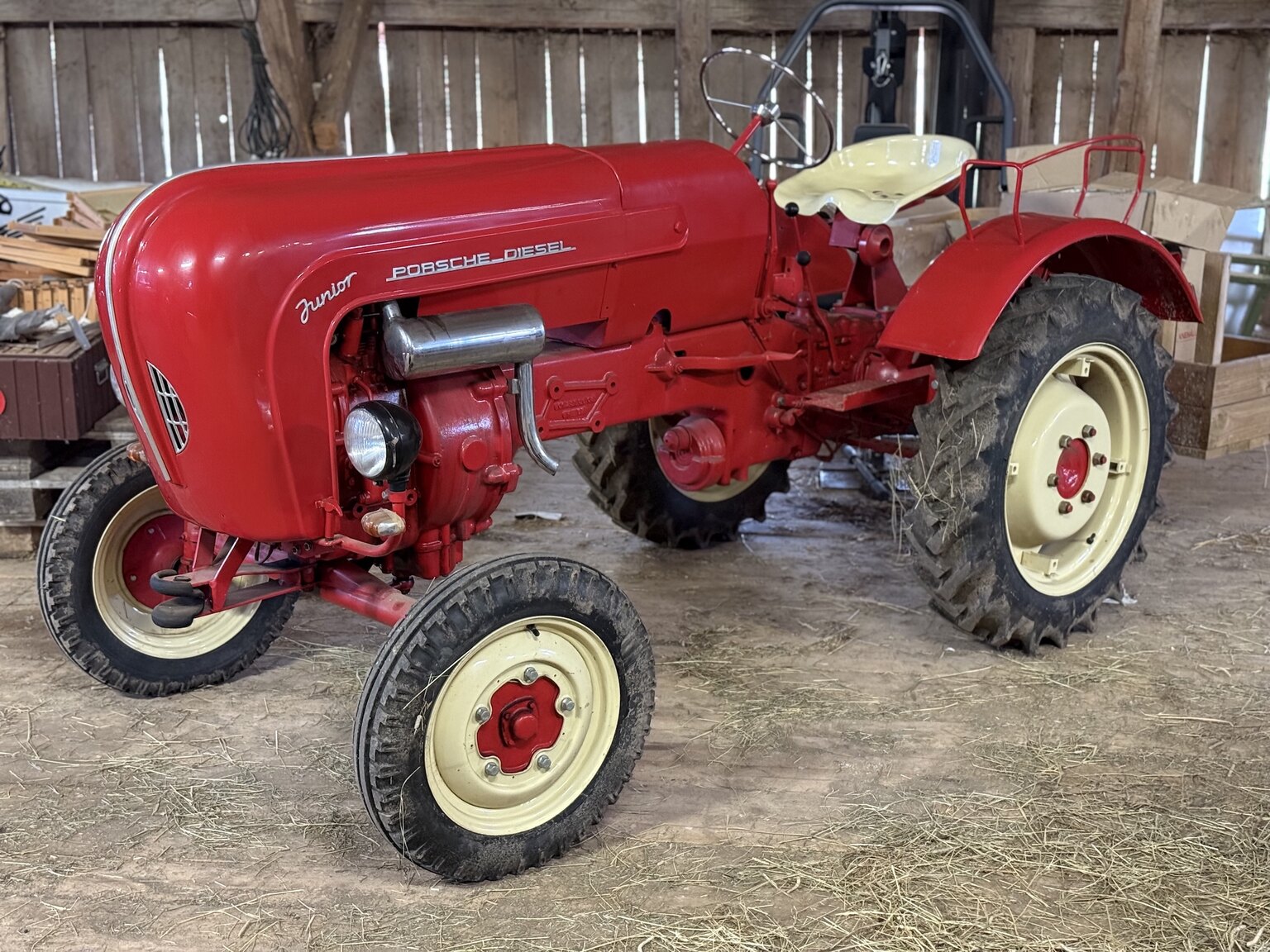 Exterior image of 1958 Porsche Junior Diesel