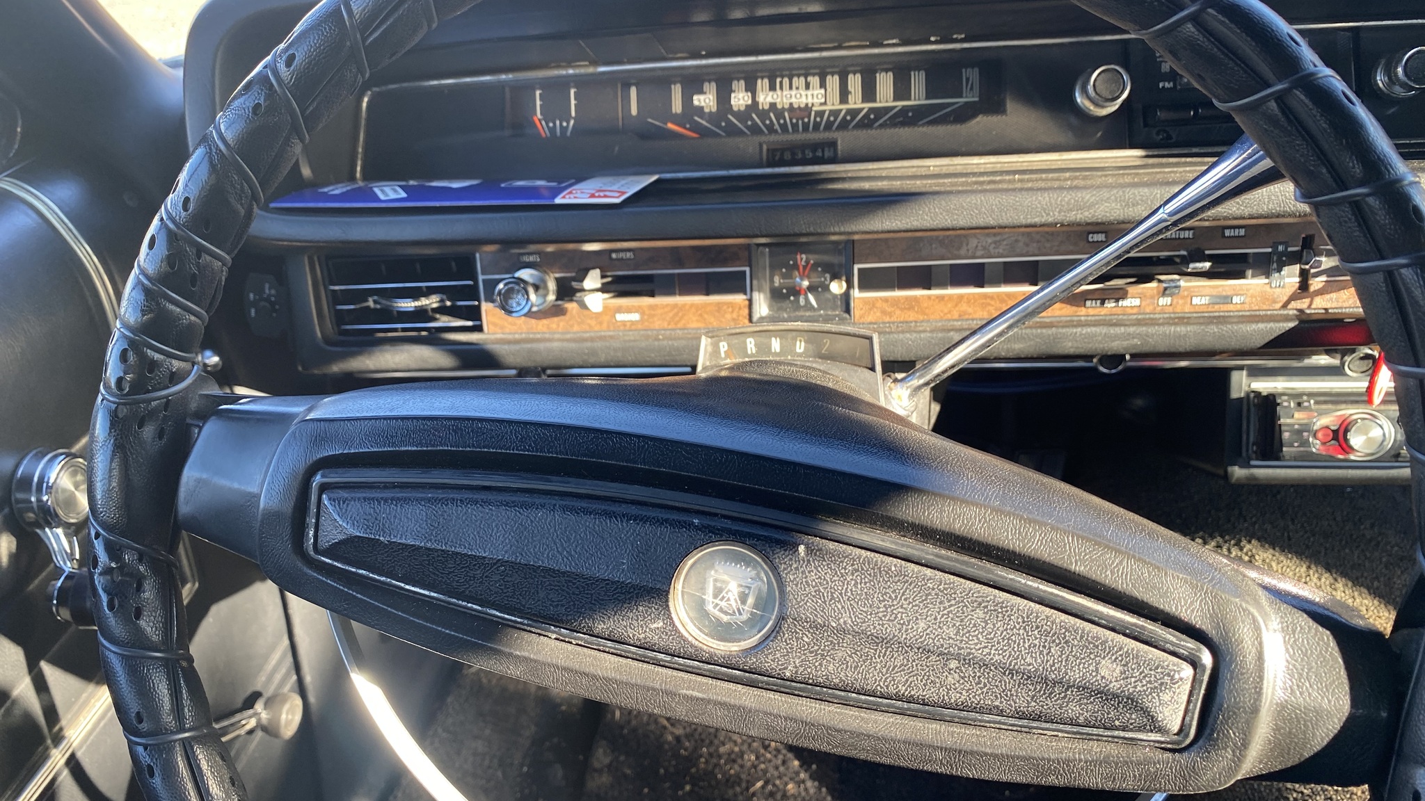 Interiörbild 1968 Ford Galaxie 500 Hardtop 7.0L V8