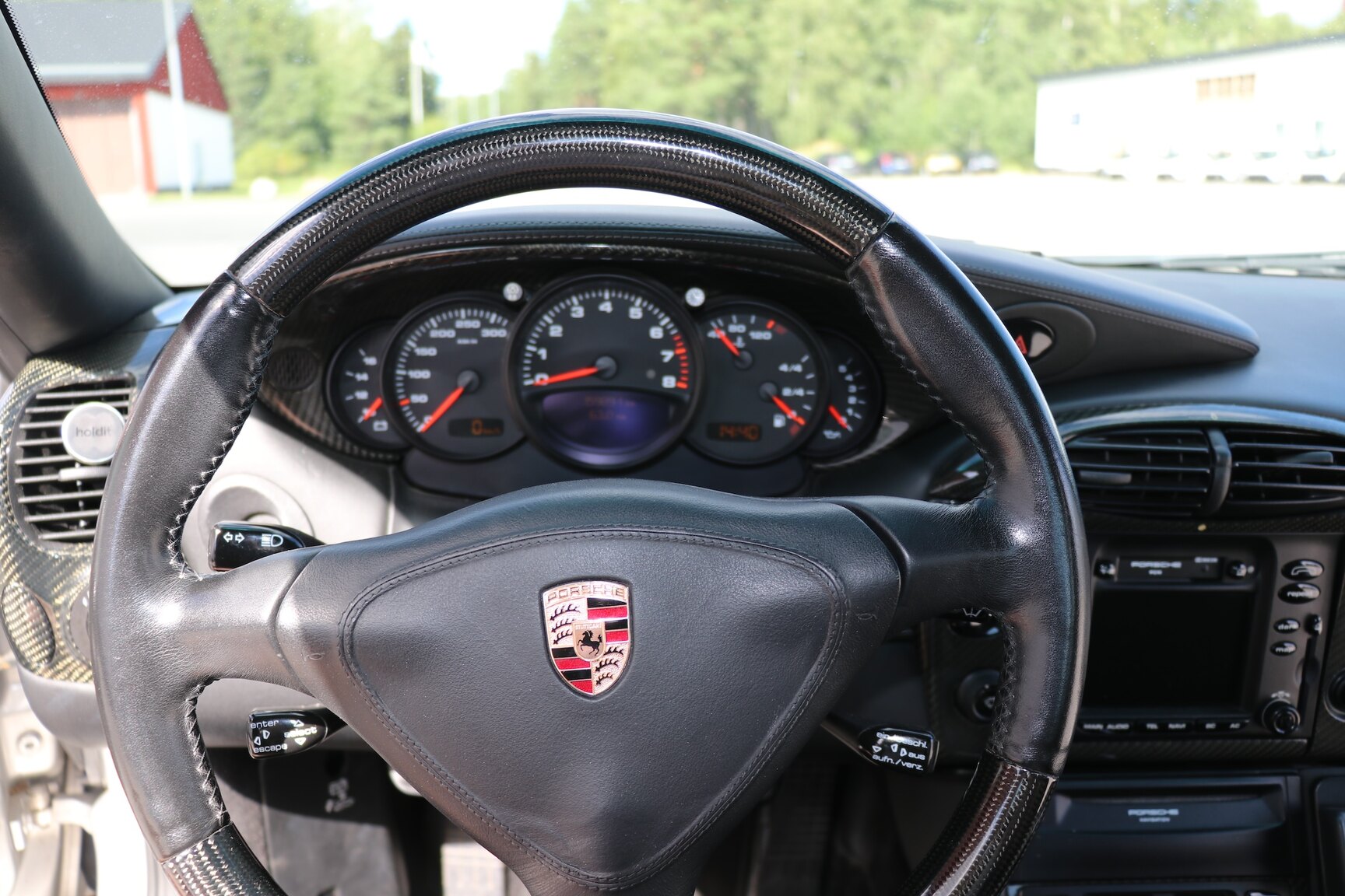 Interiörbild 2001 Porsche 911 Turbo