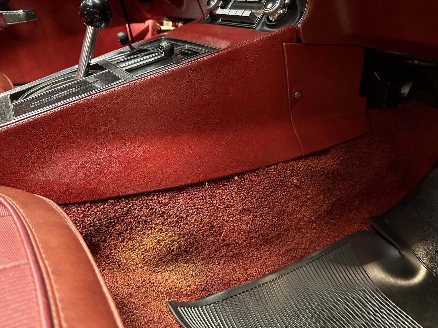 Interiörbild 1974 Chevrolet Corvette Stingray