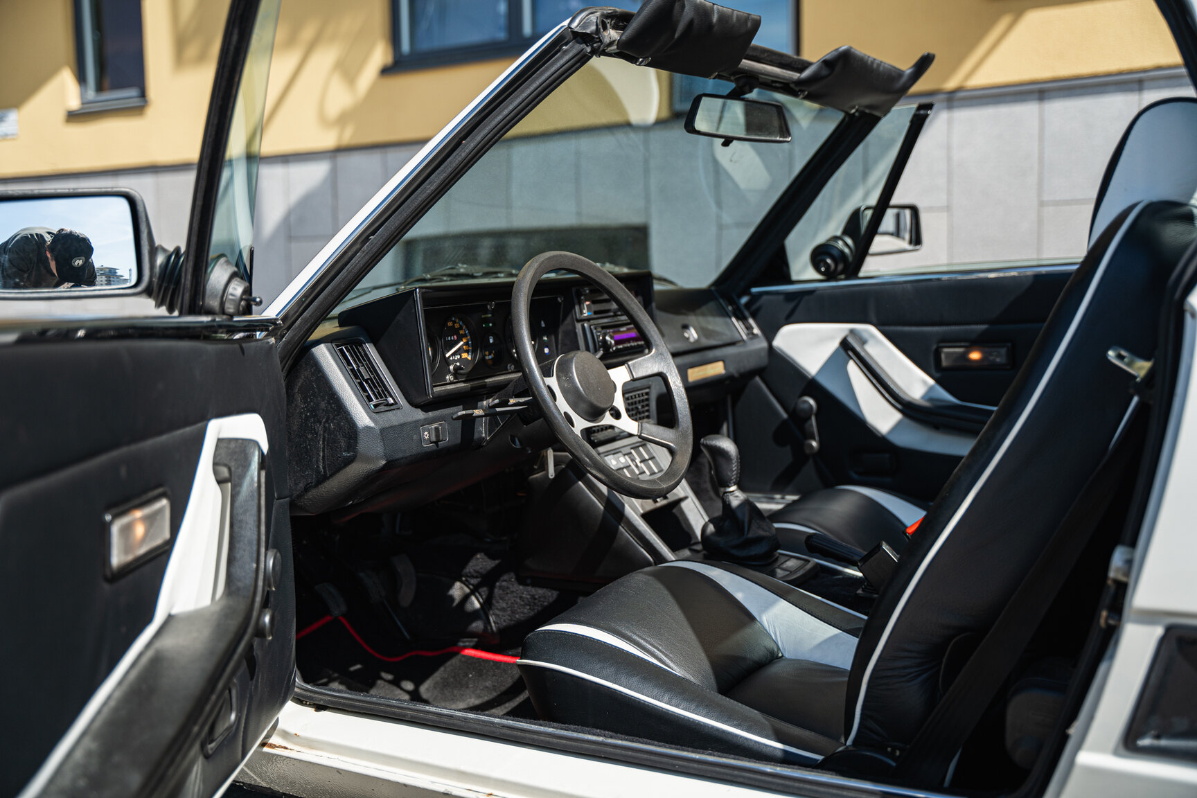 Interiörbild 1984 Bertone X 1/9