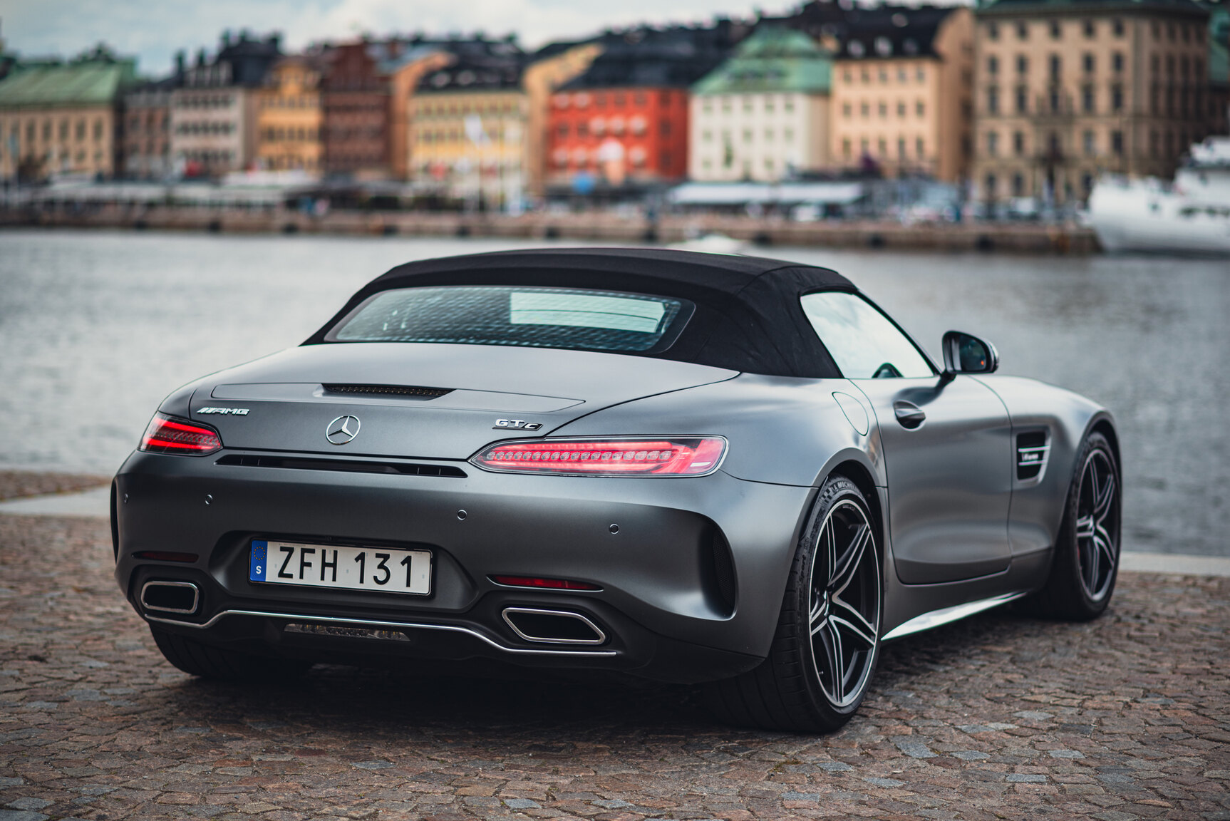 Exterior image of 2018 Mercedes-Benz AMG GT C