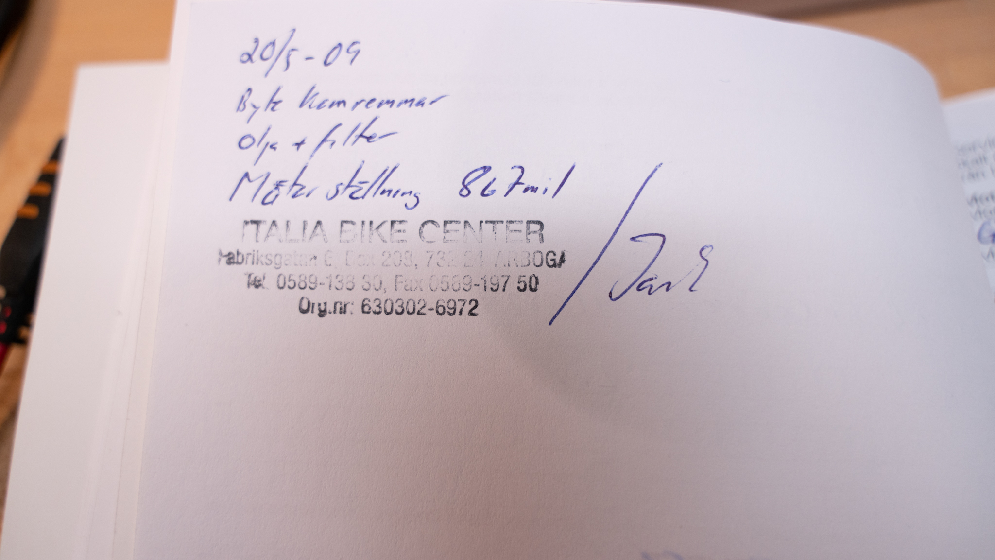 Dokumentation för 2007 Ducati 1000 GT Sport Classic